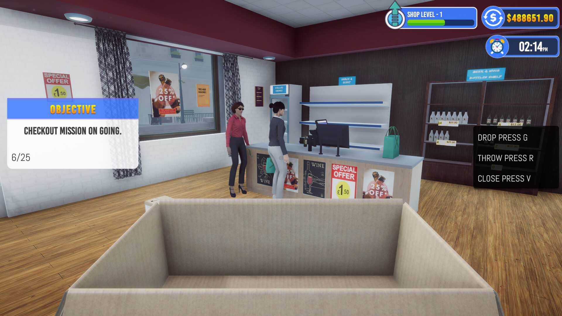 Liquor And Wine Shop Simulator - Store Simulator screenshot 4