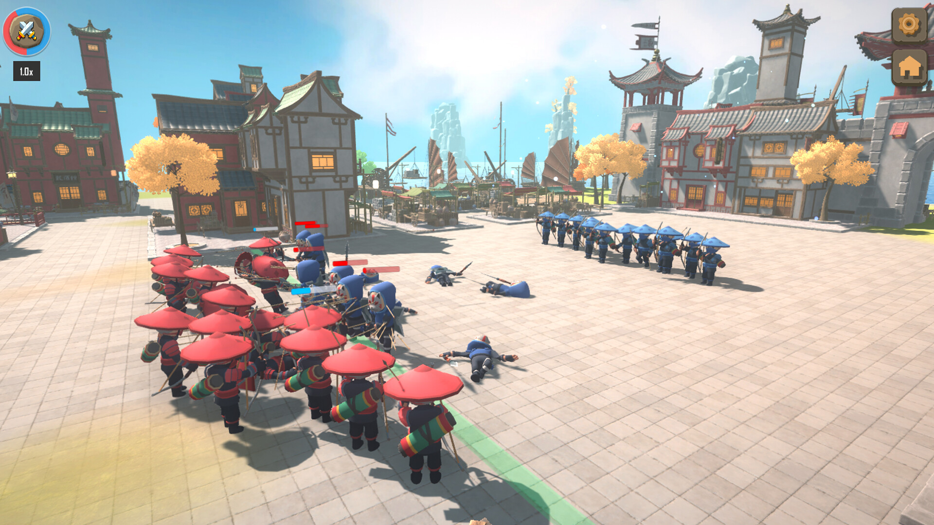 Ninja Wars: Battle Simulator screenshot 3