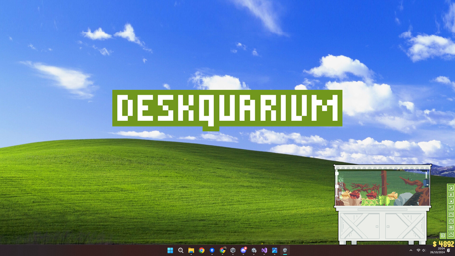 Deskquarium screenshot 1