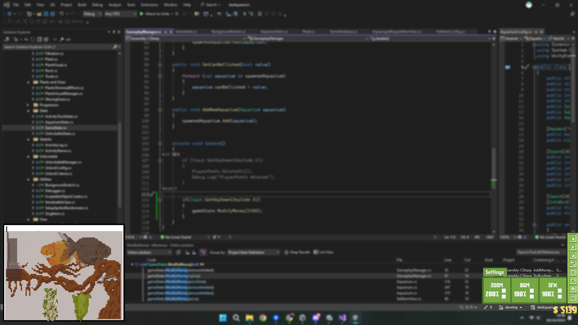 Deskquarium screenshot 2