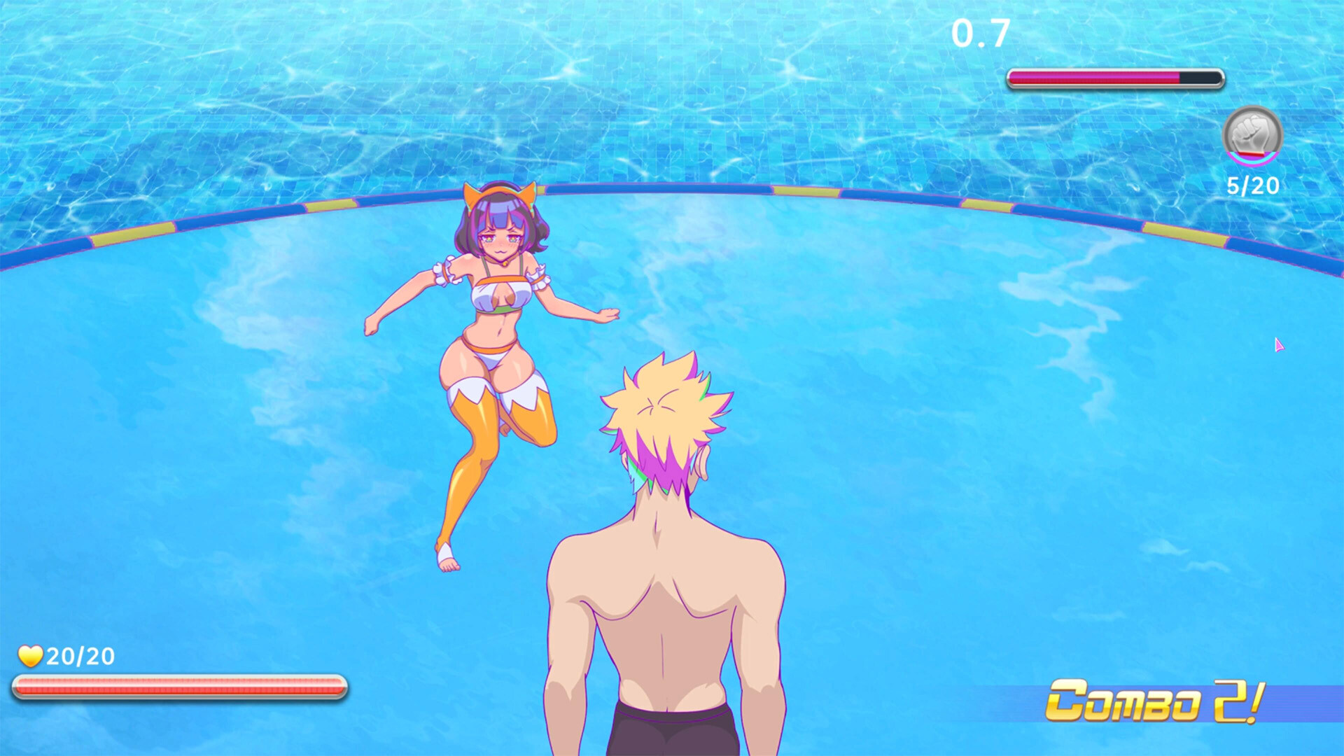 Swimsuit Girl: Battle to Avoid screenshot 2