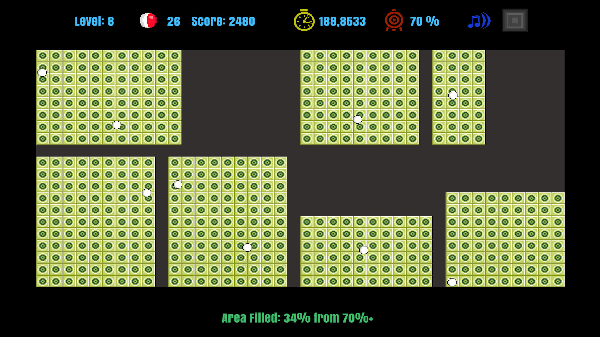 Jezzball Classic Deluxe Edition screenshot 5