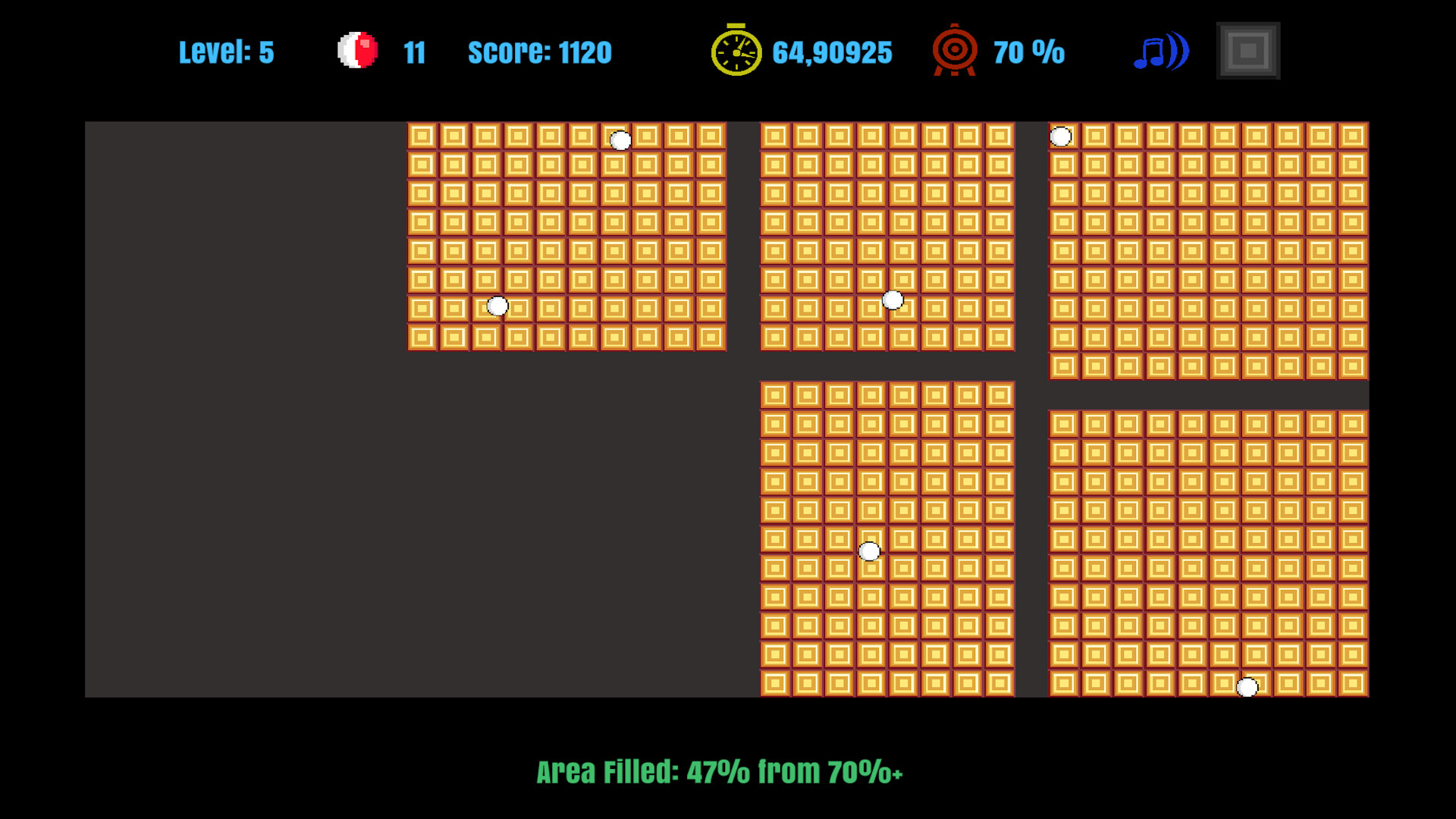 Jezzball Classic Deluxe Edition screenshot 3