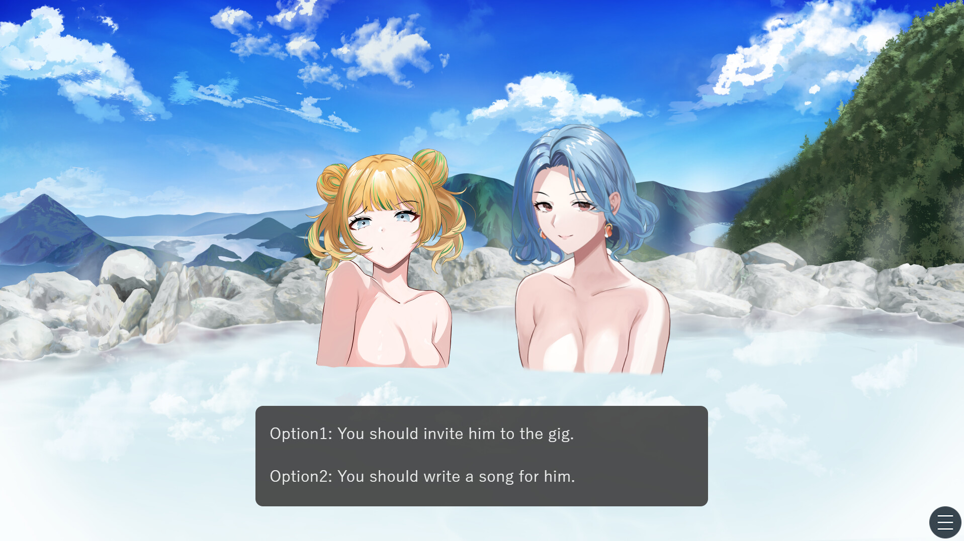 Drinking in the hot spring! screenshot 7