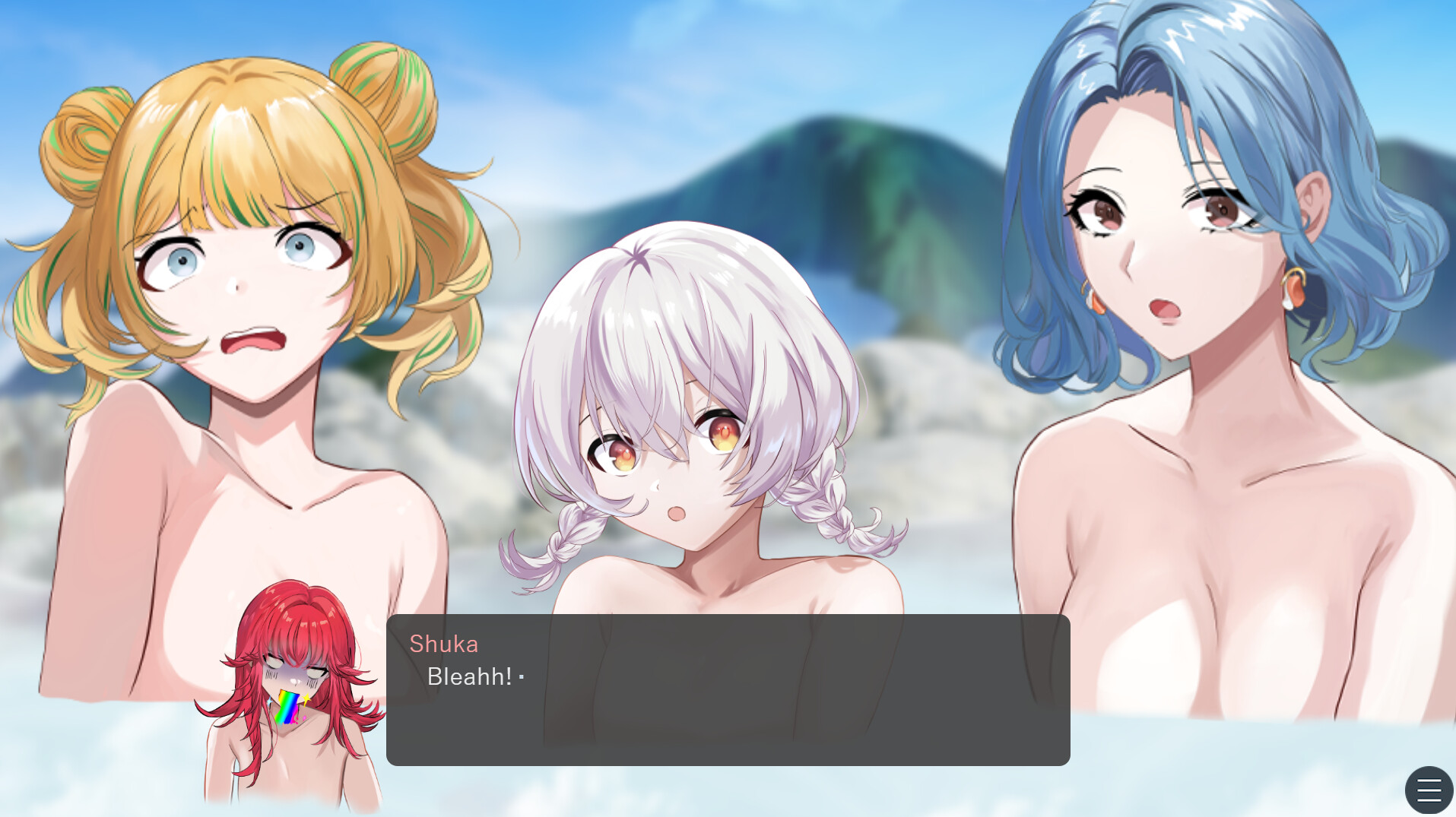 Drinking in the hot spring! screenshot 3