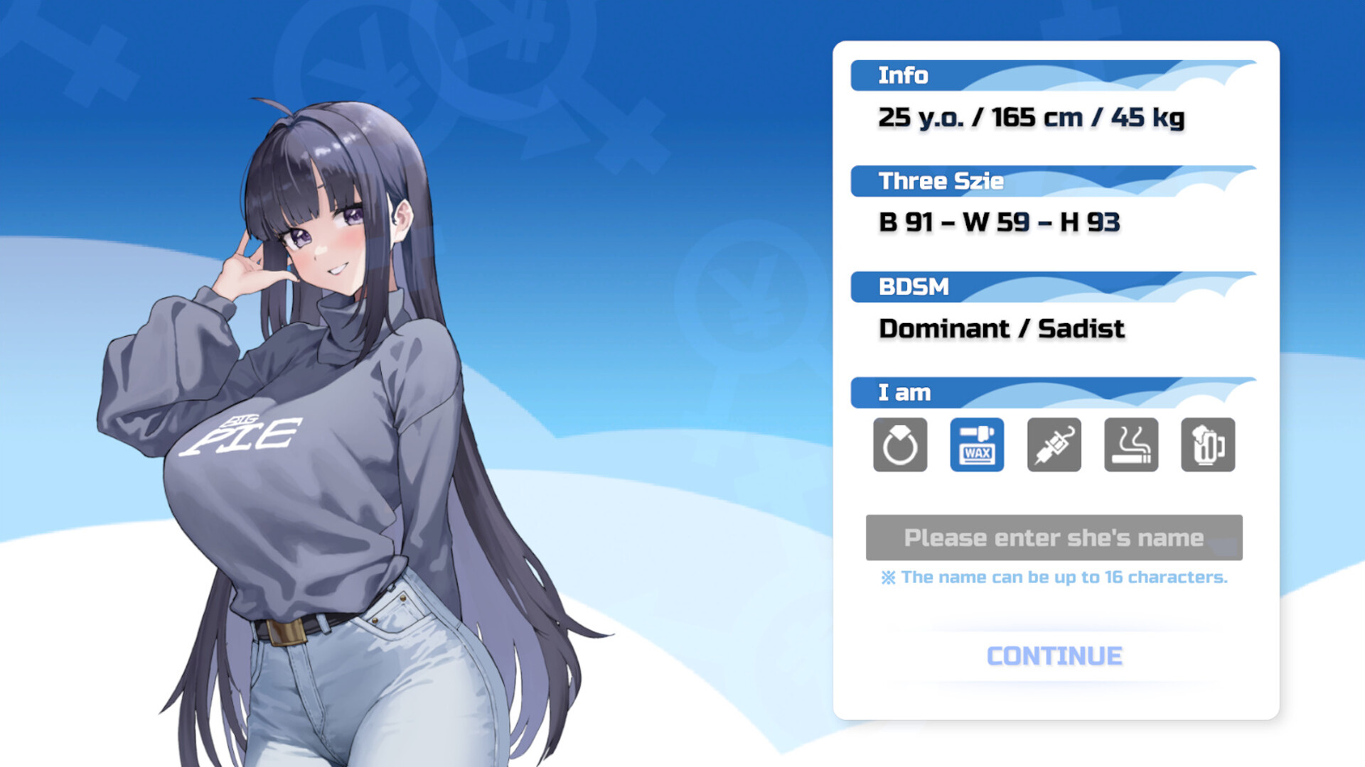 Body Pay "OMG! The girl with the big titties is too hitting on me!" screenshot 1