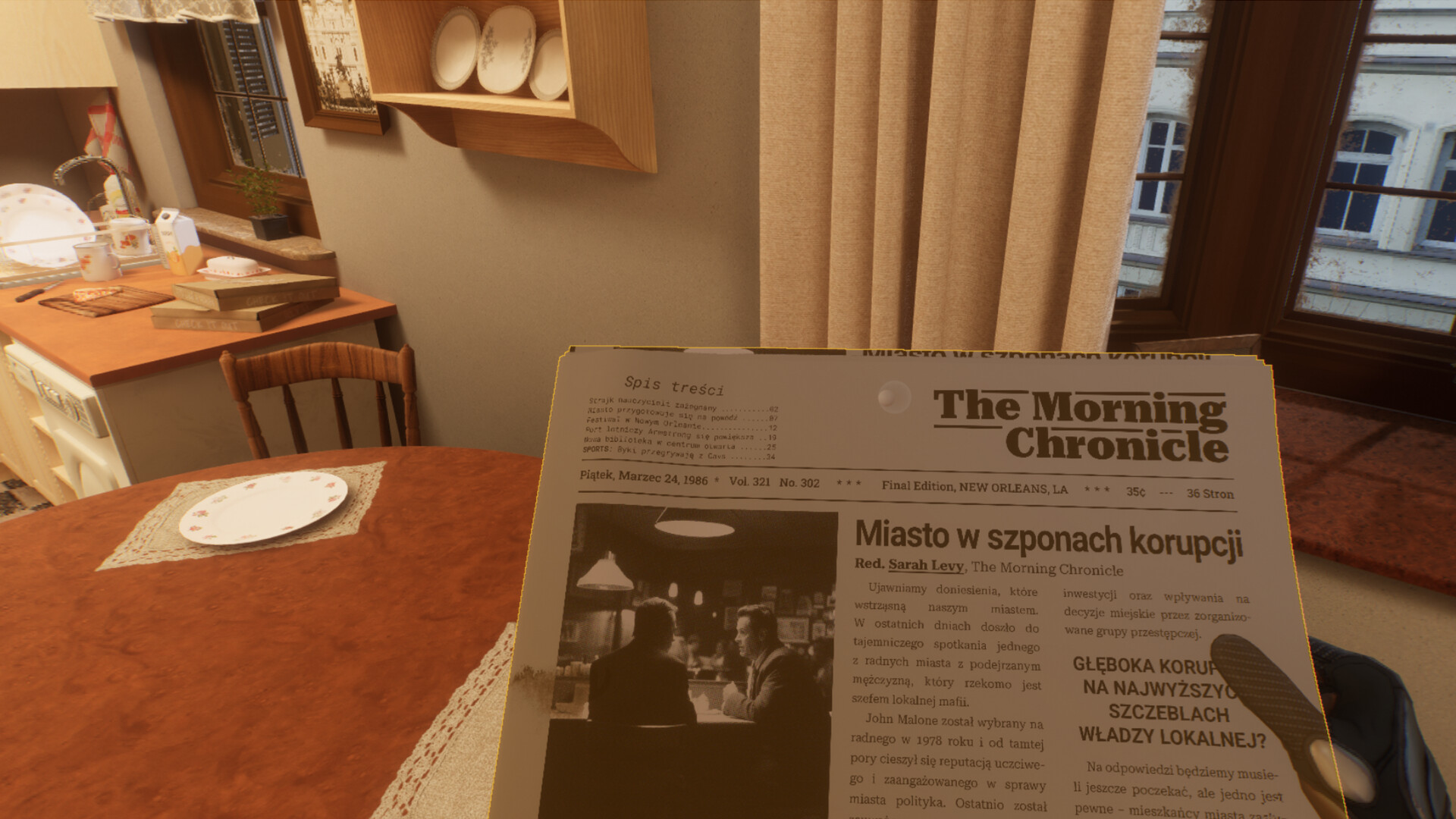 Who Killed John Malone? - VR investigation game screenshot 1