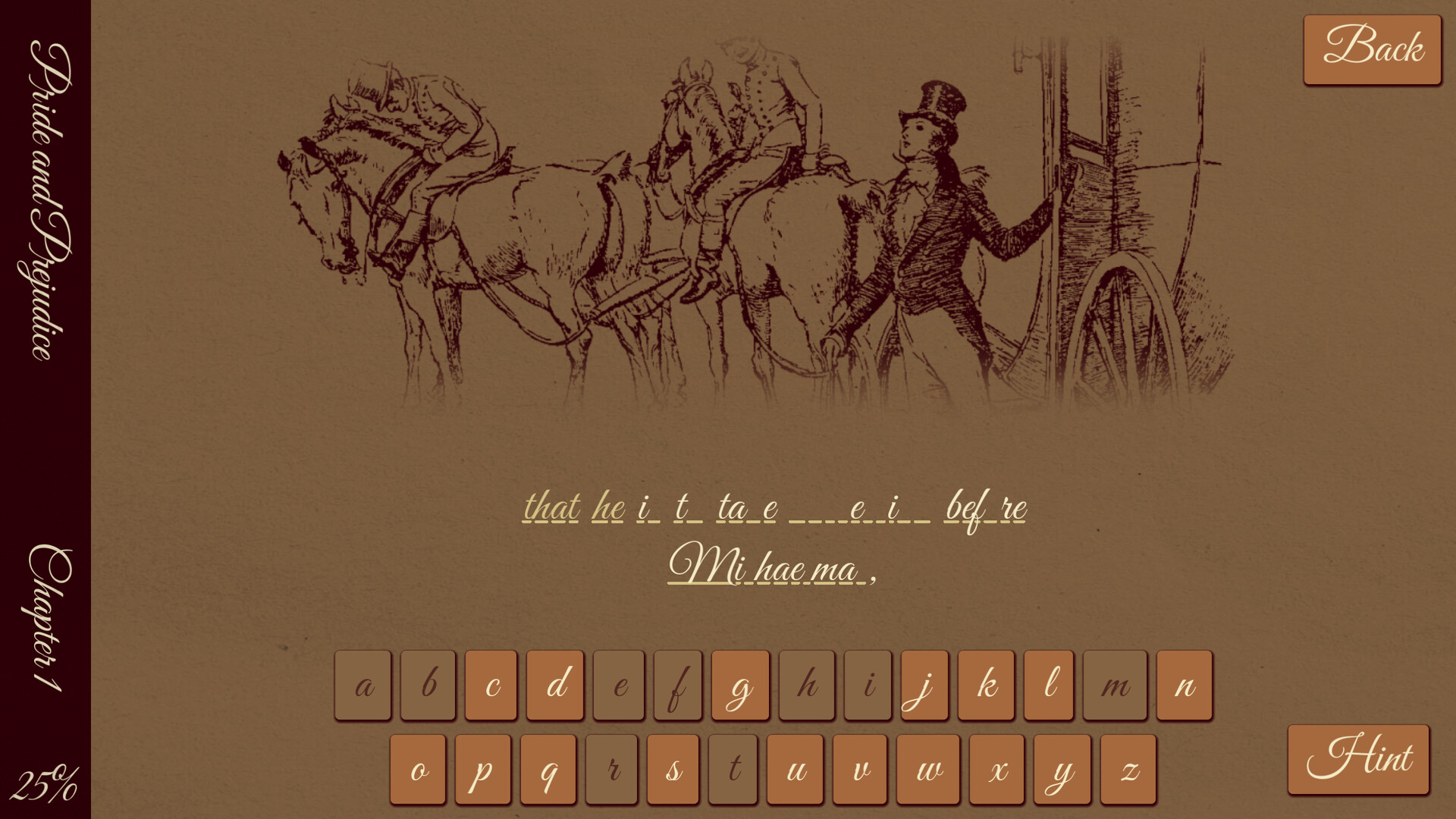 Jane Austen Simulator: Pride and Prejudice screenshot 3