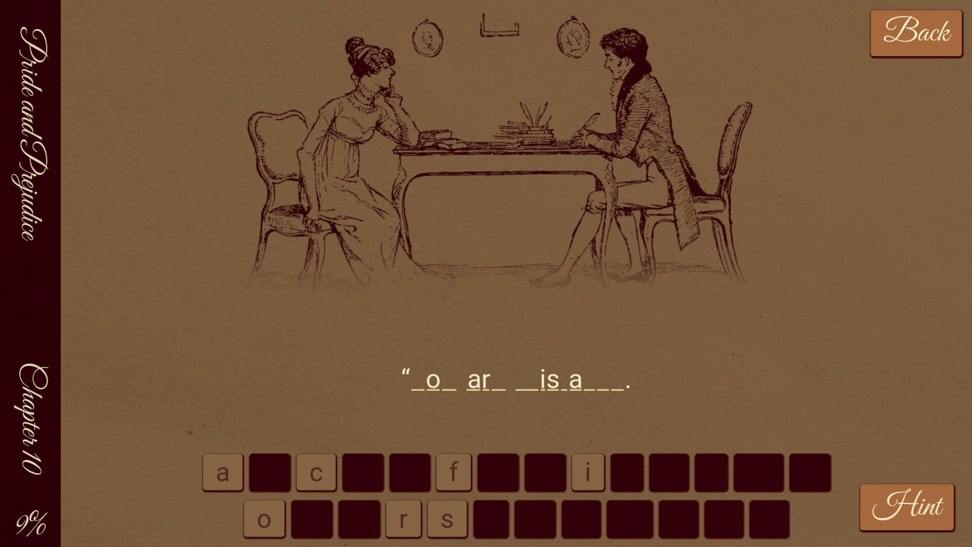 Jane Austen Simulator: Pride and Prejudice screenshot 5