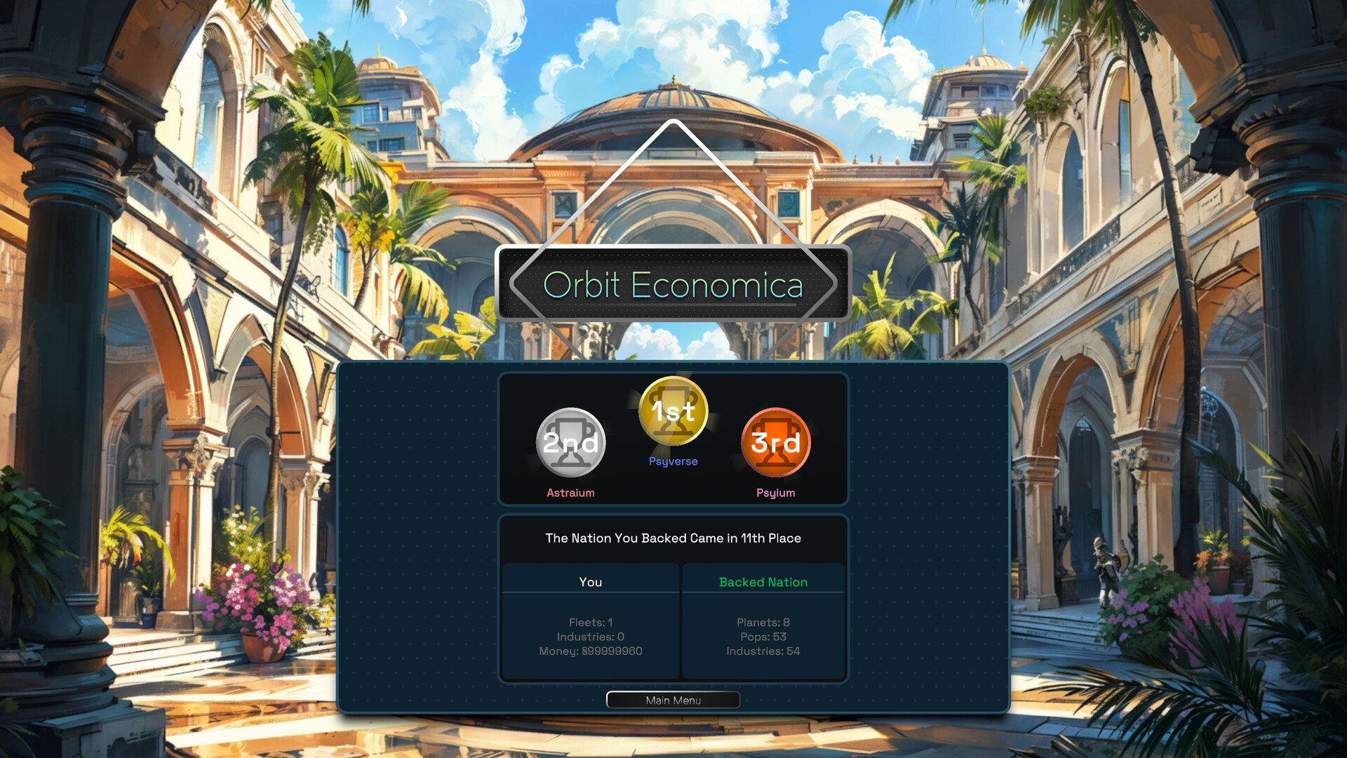 Orbit Economica screenshot 14