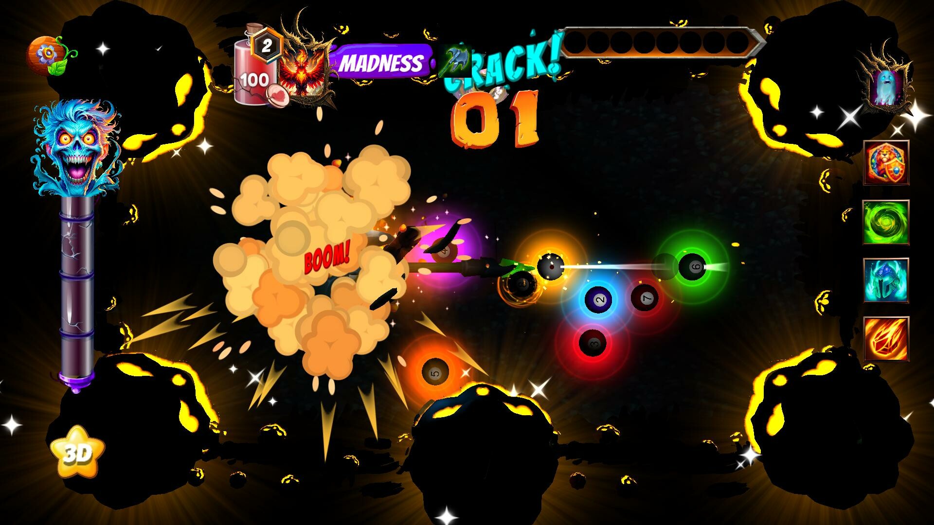 The Madness of Billiards screenshot 1