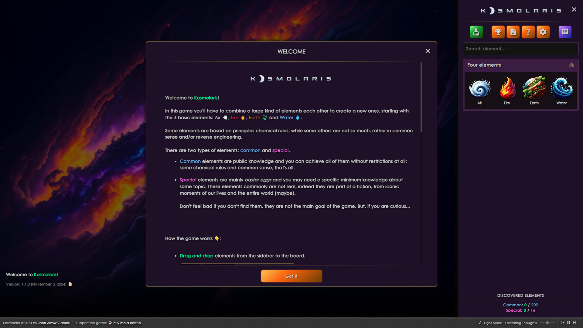 Kosmolaris screenshot 1