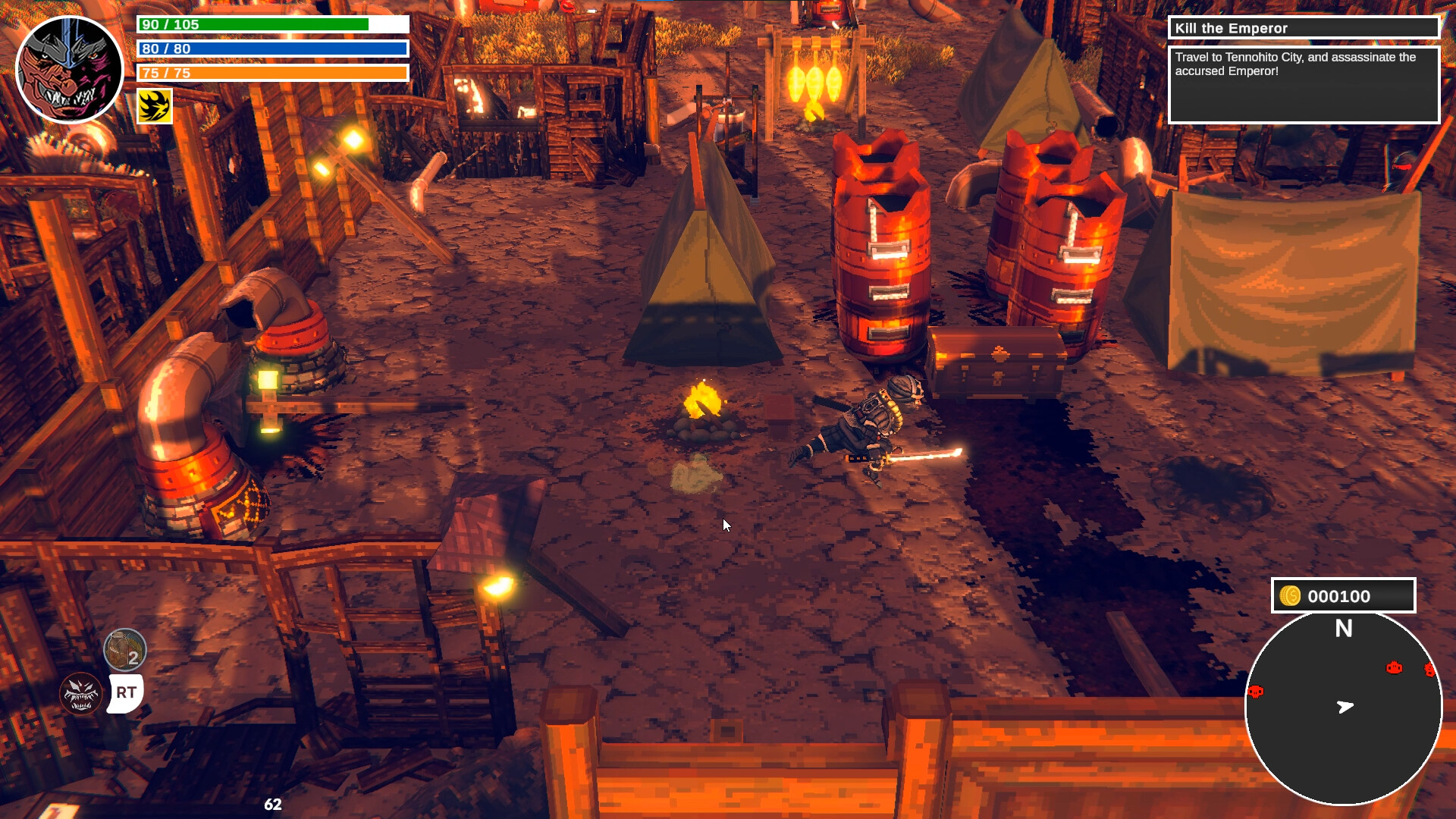 Steampunk Shinobi screenshot 2