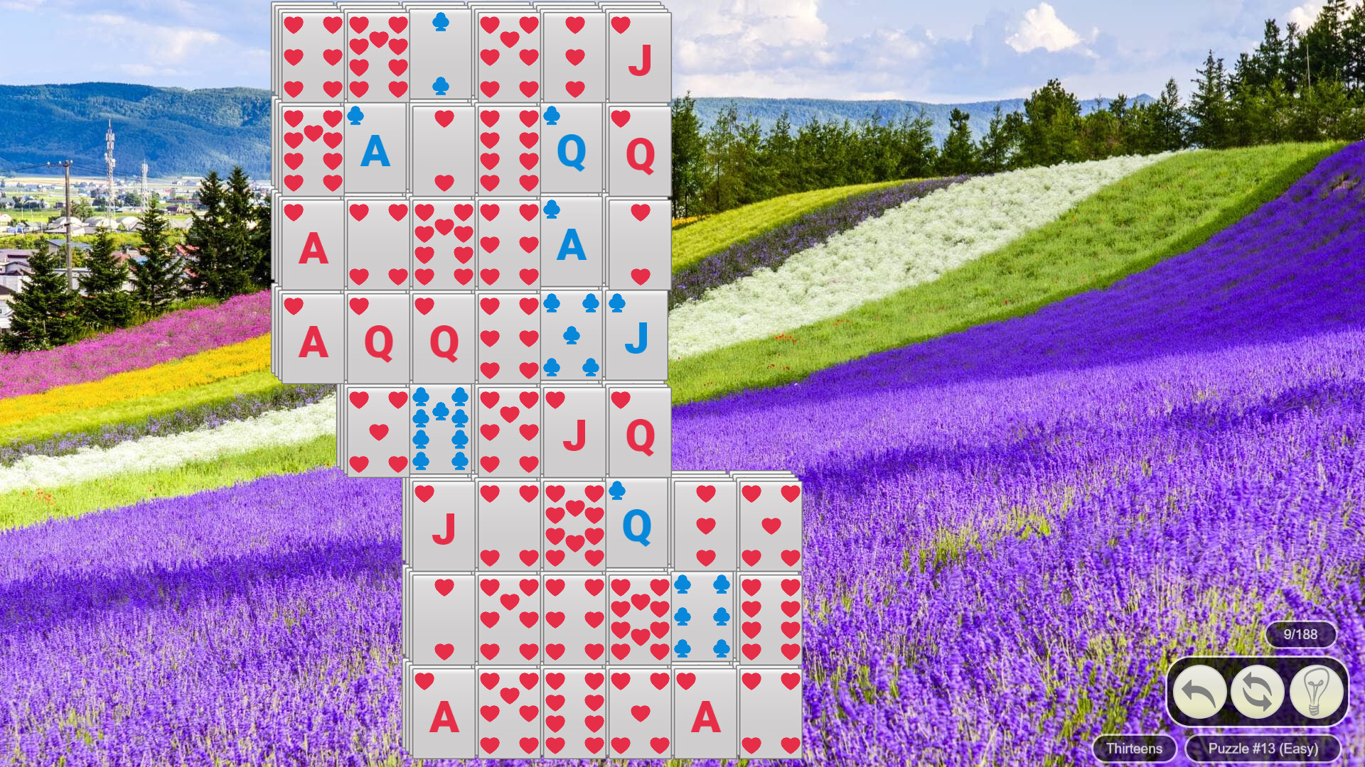 Solitaire Flowerscapes screenshot 4