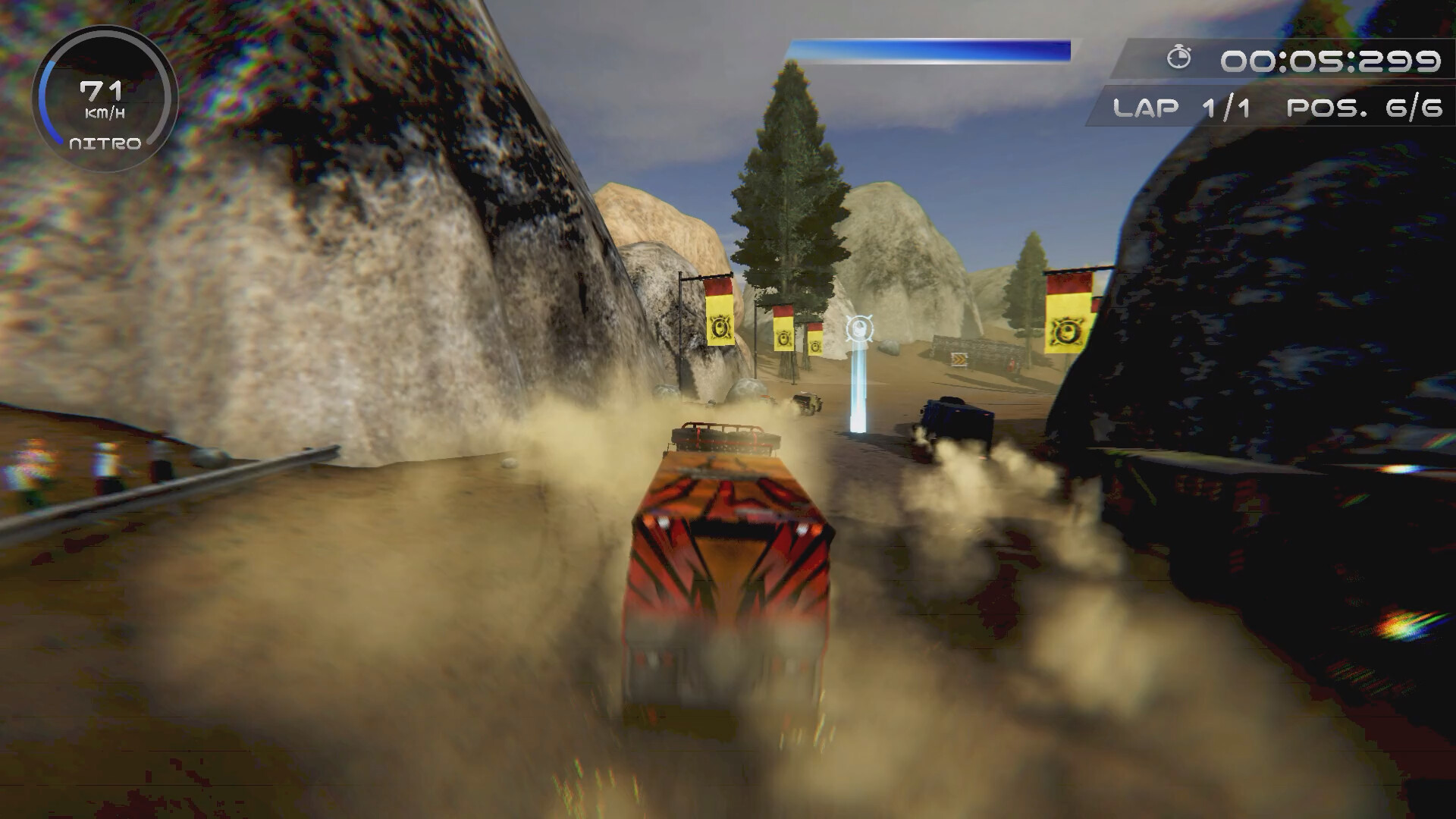 Dark Rally screenshot 1