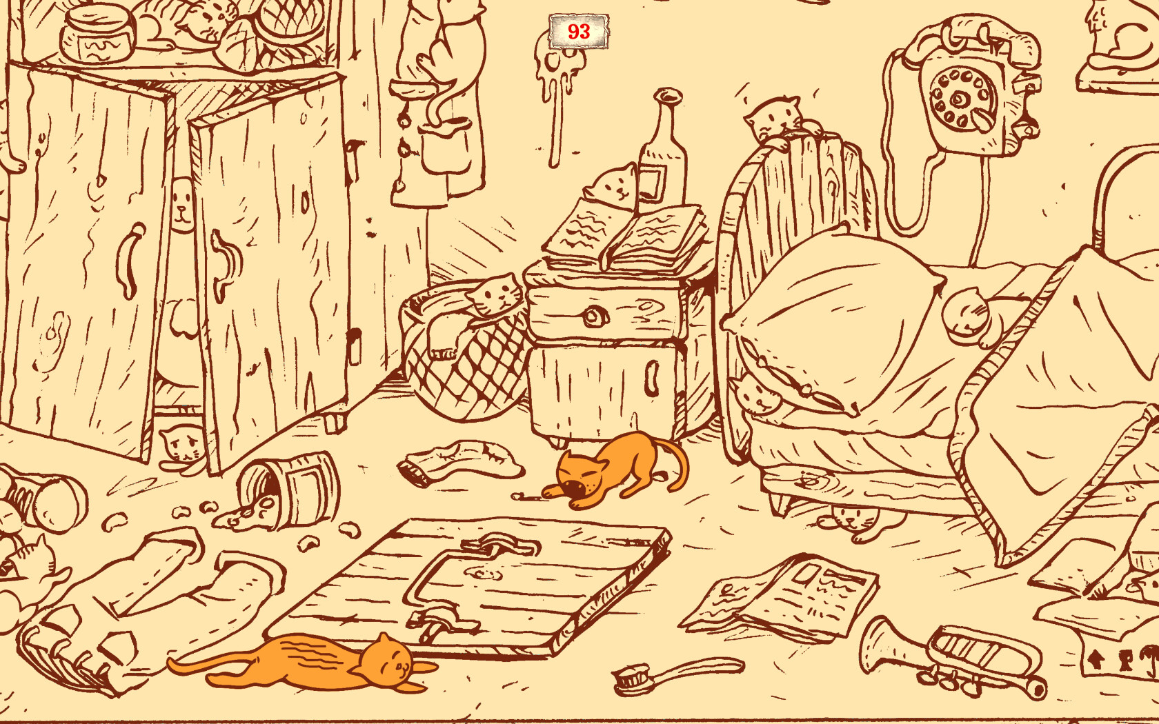 100 Find Kitties: Kitty house II screenshot 4