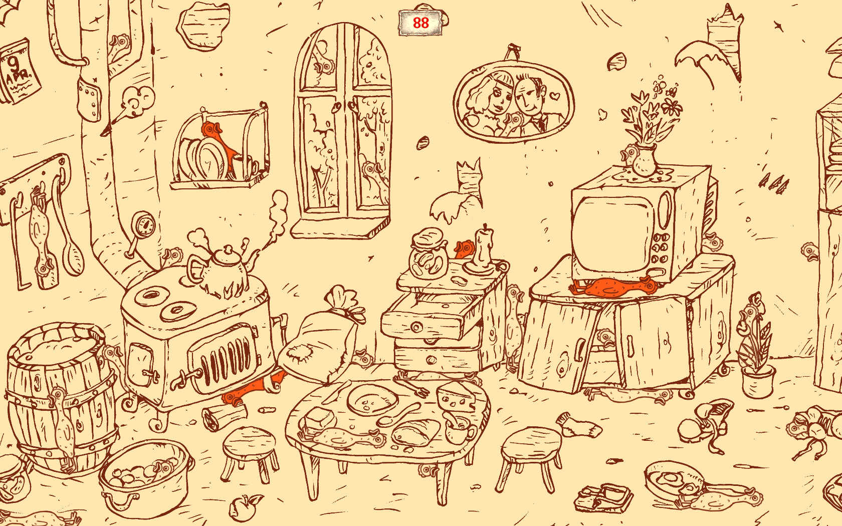 100 Find Kitties: Kitty house II screenshot 6