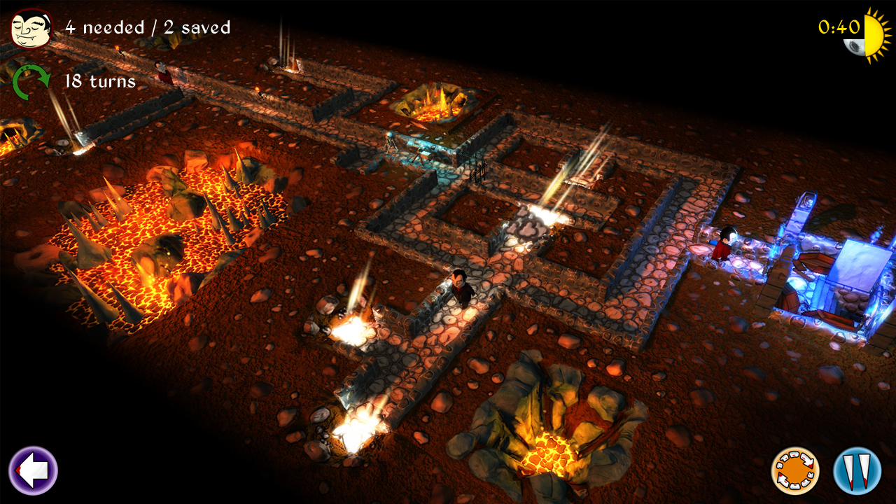 Vampires: Guide Them to Safety! screenshot 2