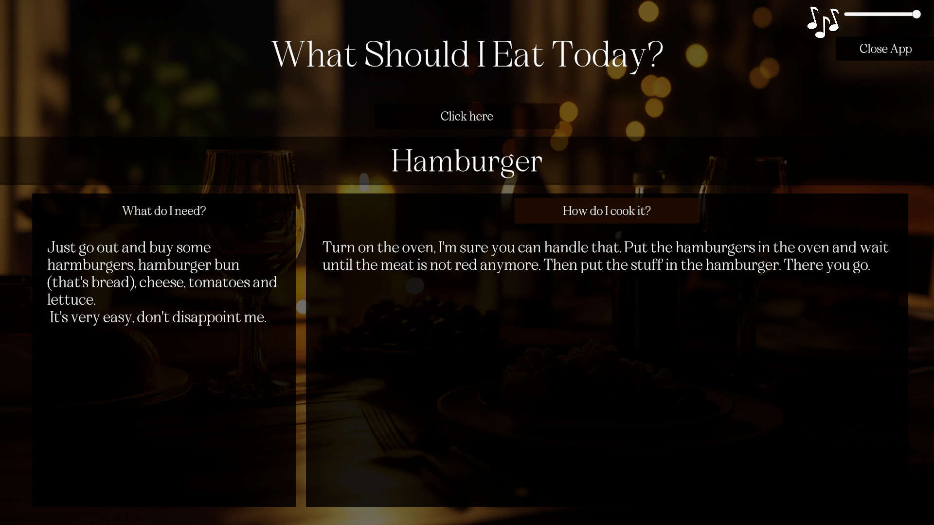 What Should I Eat screenshot 2