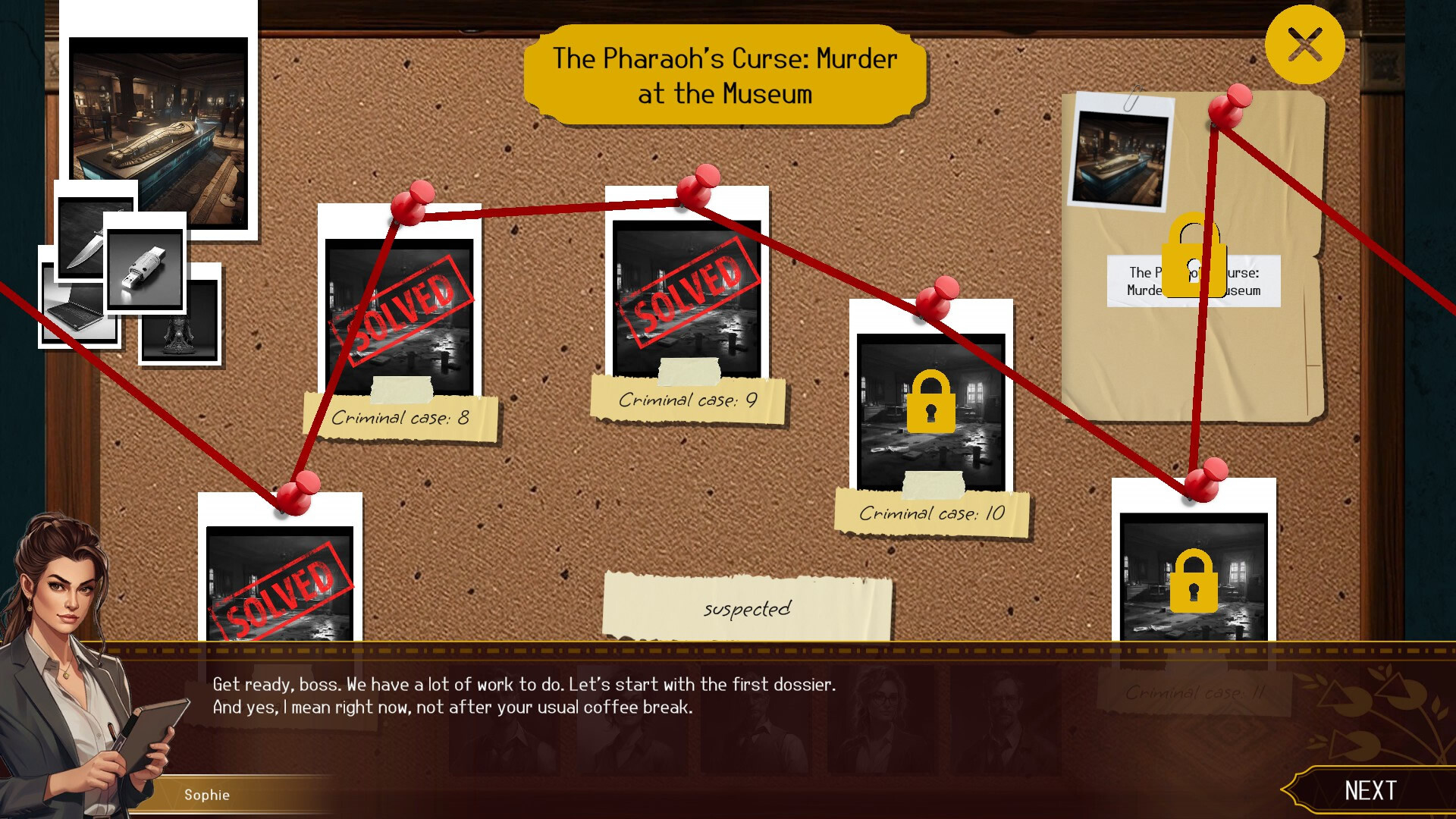 CrimeBot 2: Detective Mystery Games screenshot 1