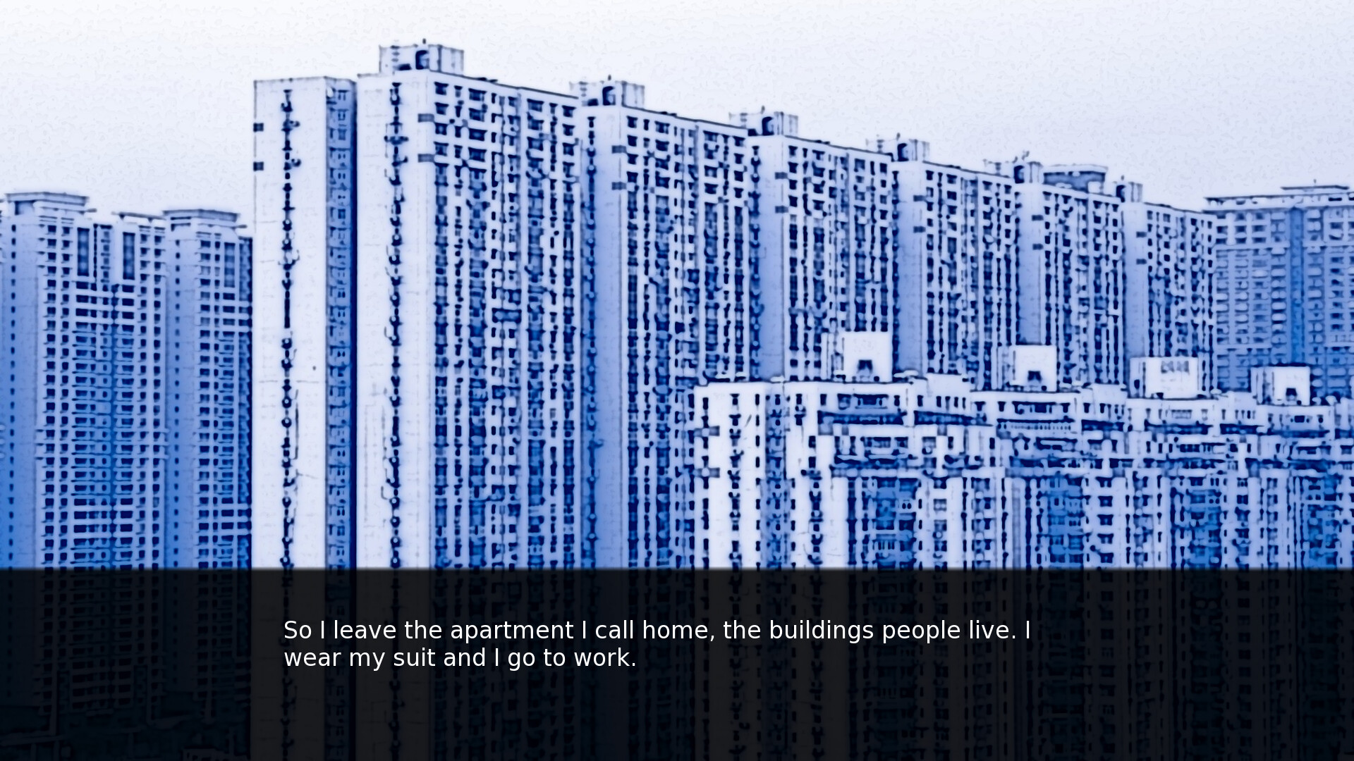 Man in a suit in a building in a city screenshot 5