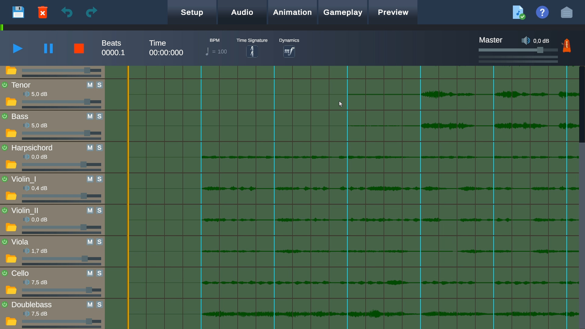 Maestro Level Editor screenshot 7