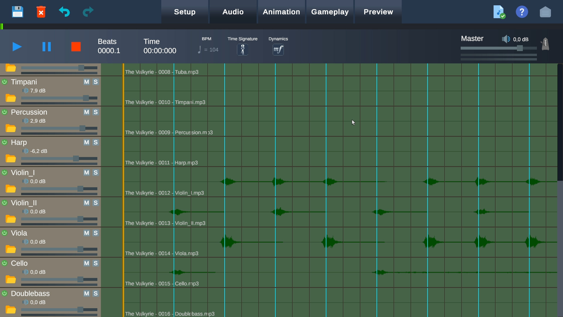 Maestro Level Editor screenshot 6