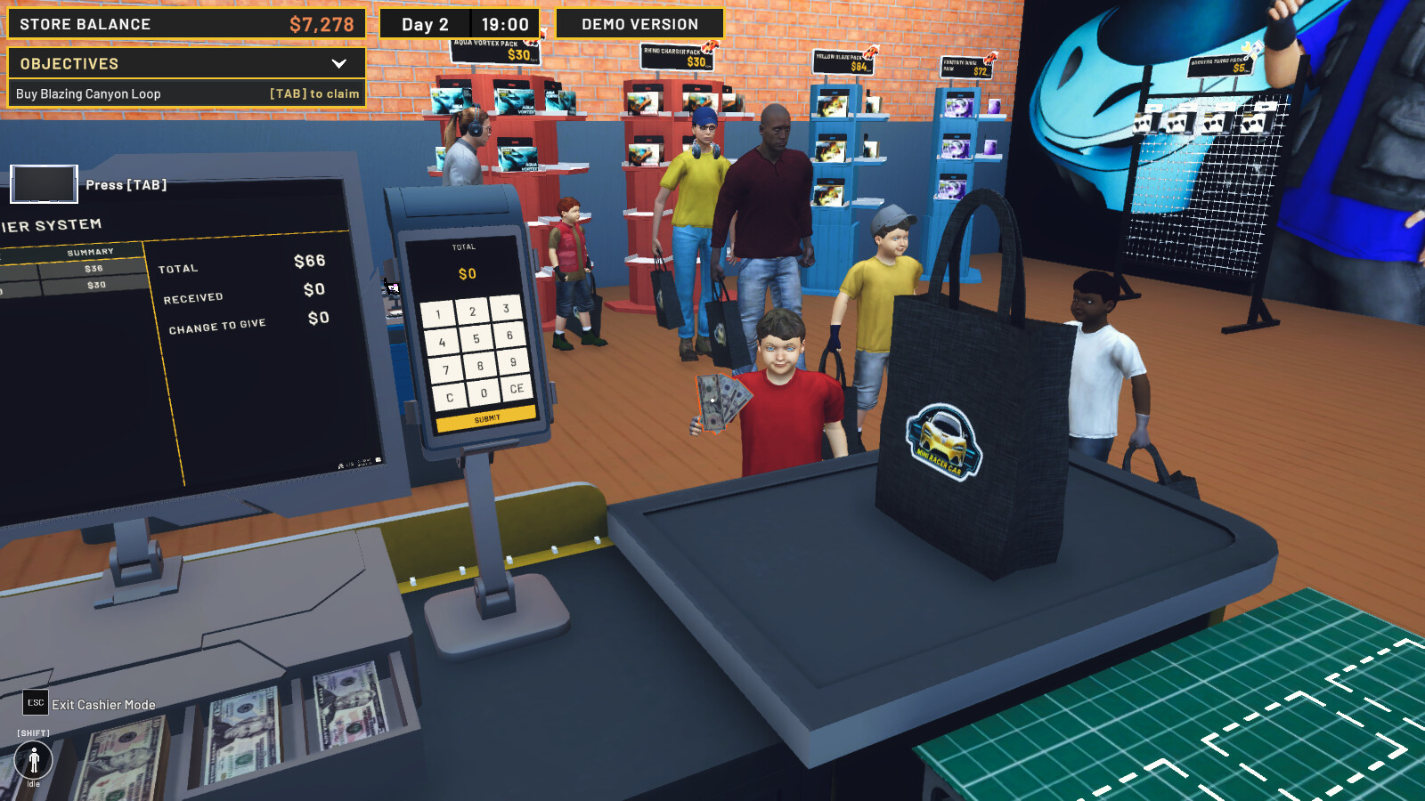 Mini Racer Car Shop Simulator screenshot 10