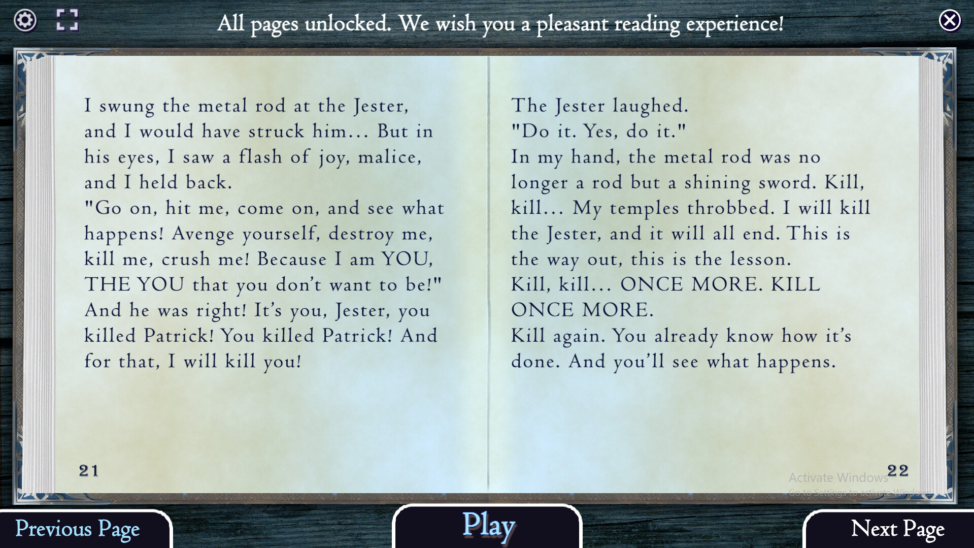 Beyond Stories: Jester screenshot 1