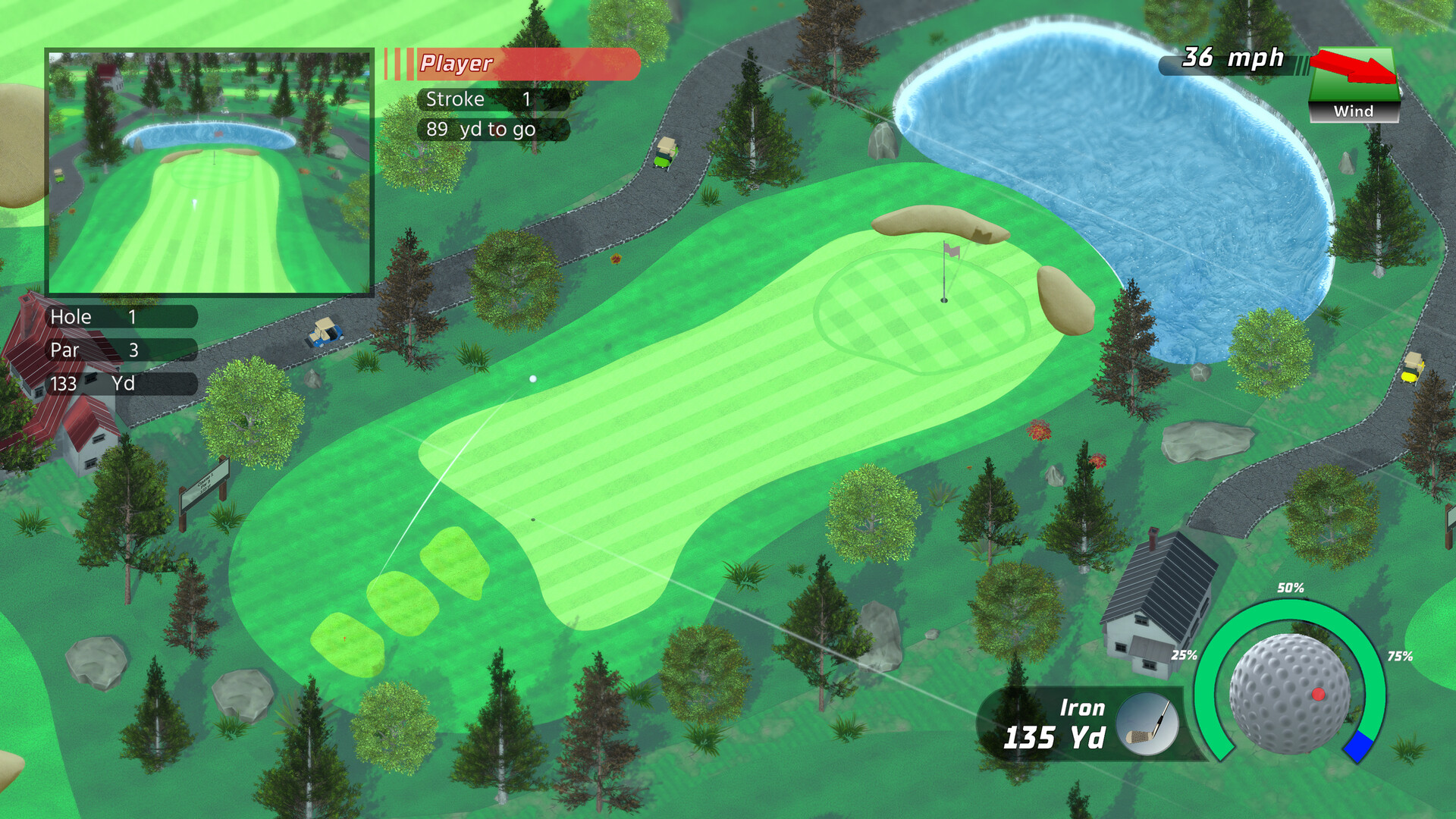 Golf Up screenshot 1