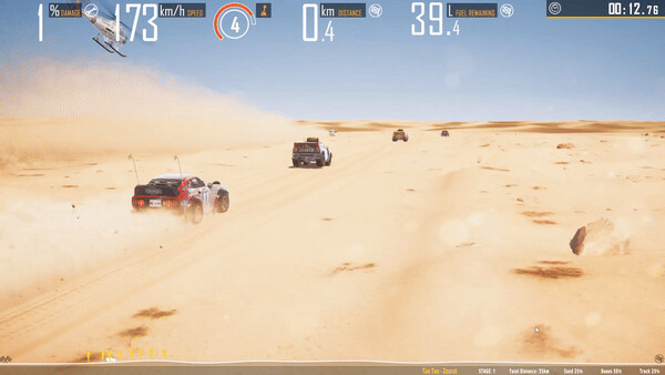 Big Air Desert Rally screenshot 1