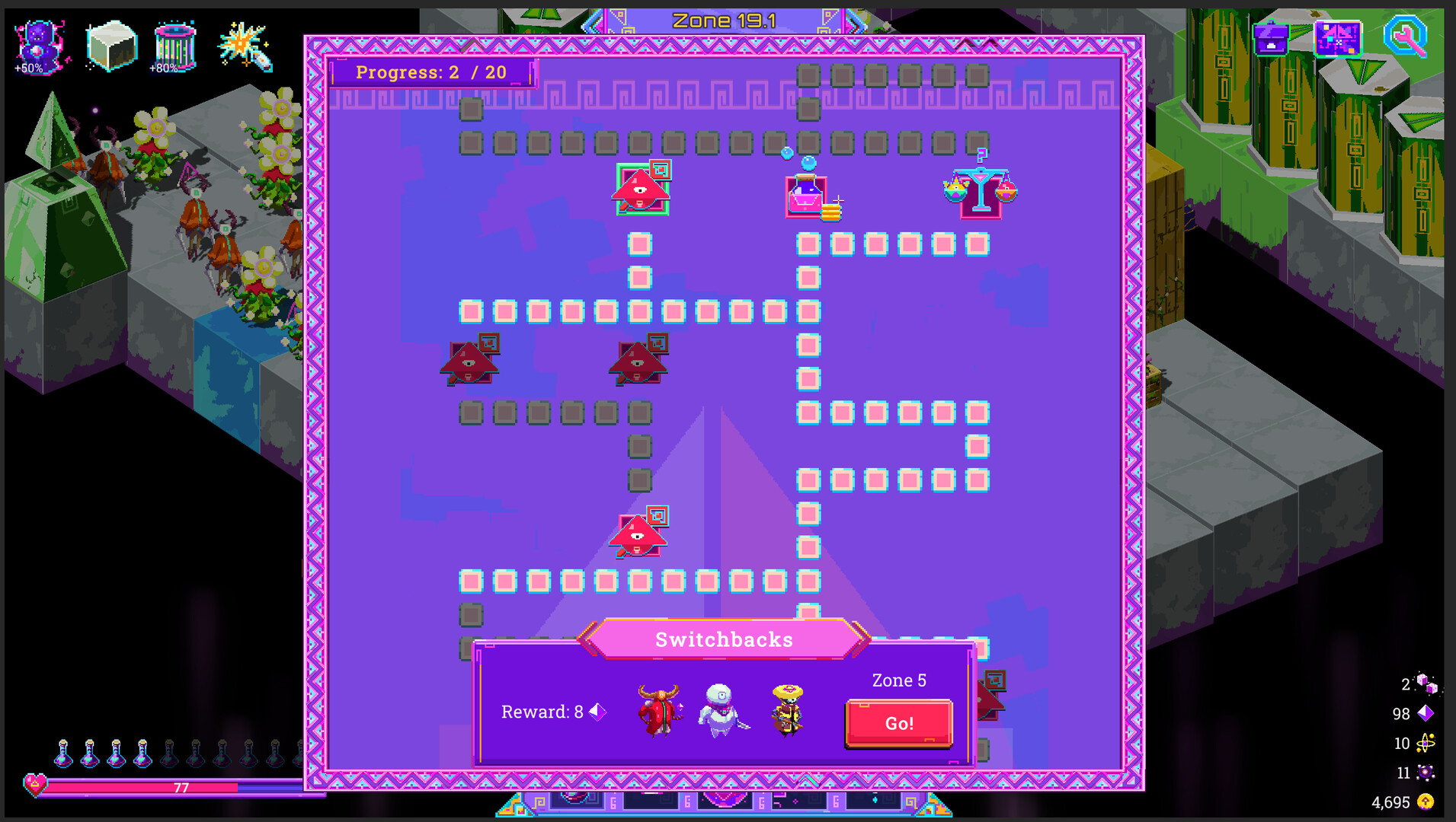 Neon Spellstorm screenshot 11