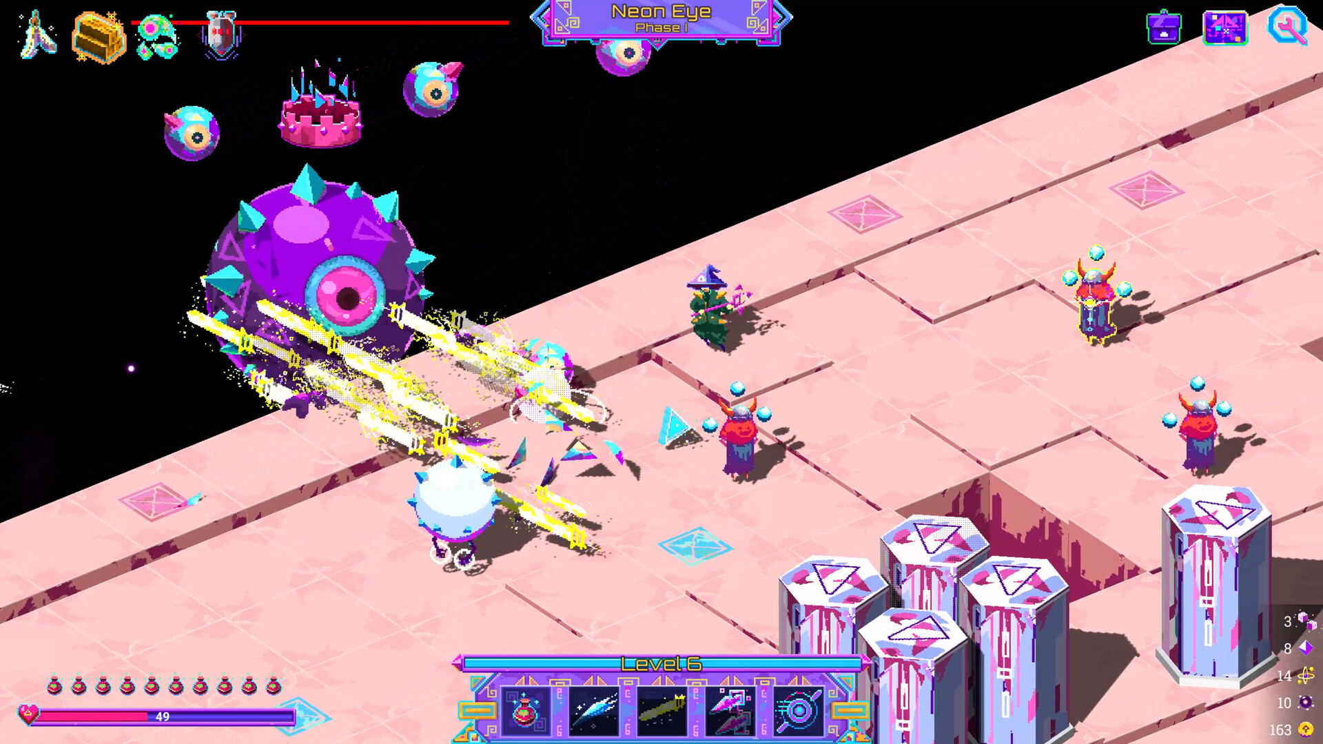 Neon Spellstorm screenshot 6