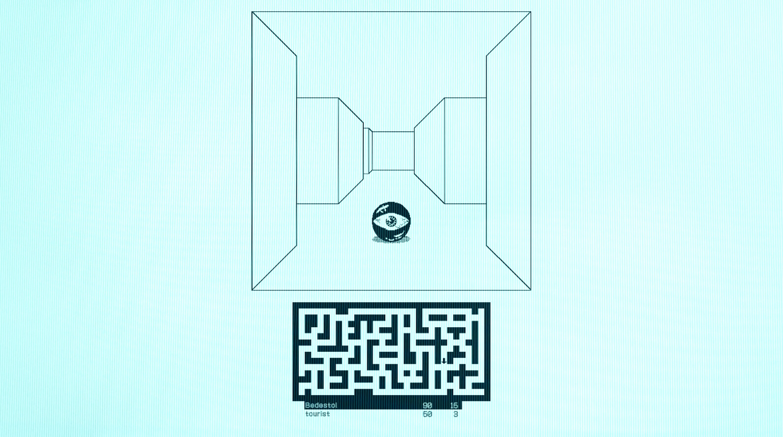 Mazewar screenshot 2