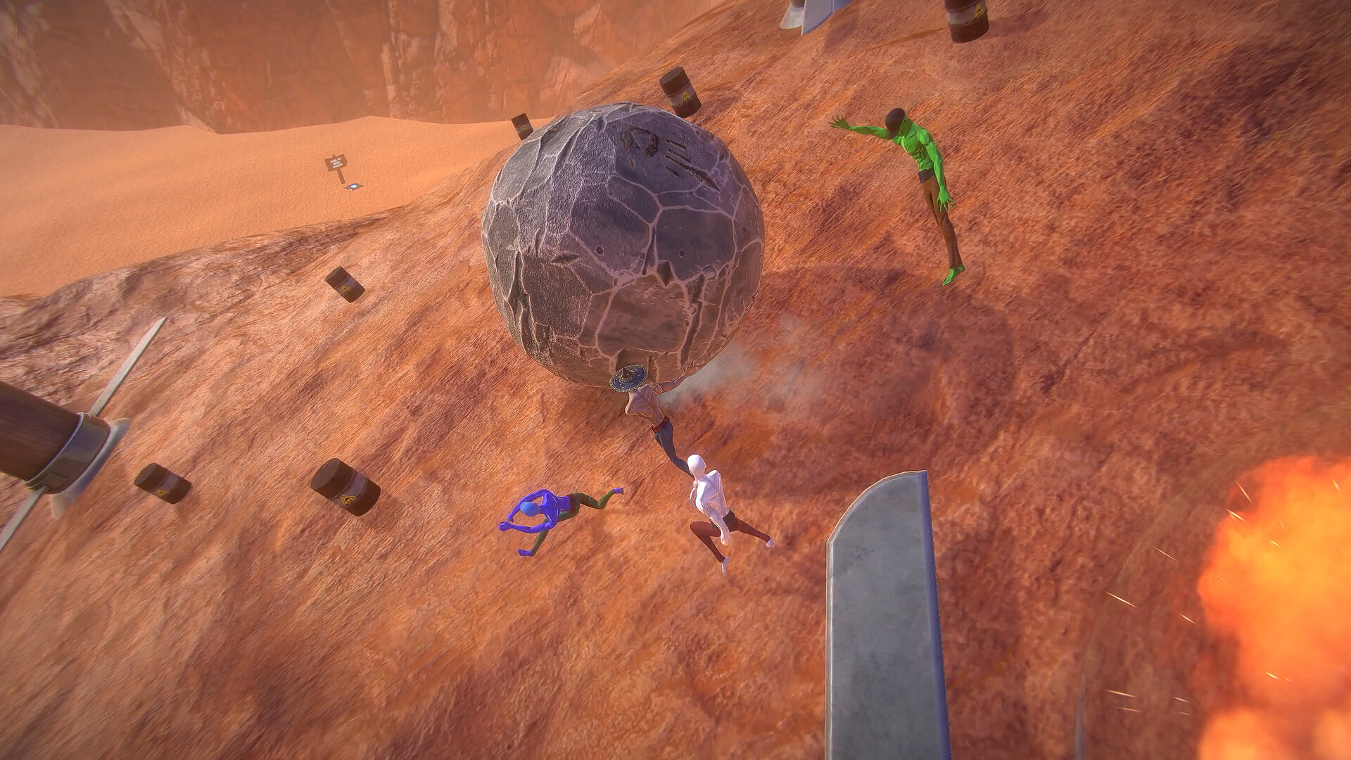 Pushing it! Together - Sisyphus Co-op screenshot 4