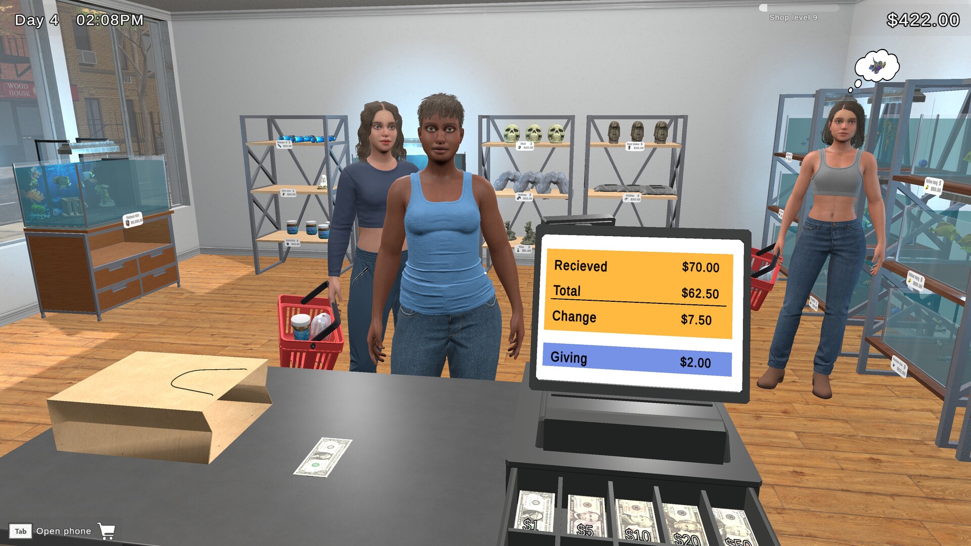 Fish Shop Simulator screenshot 10