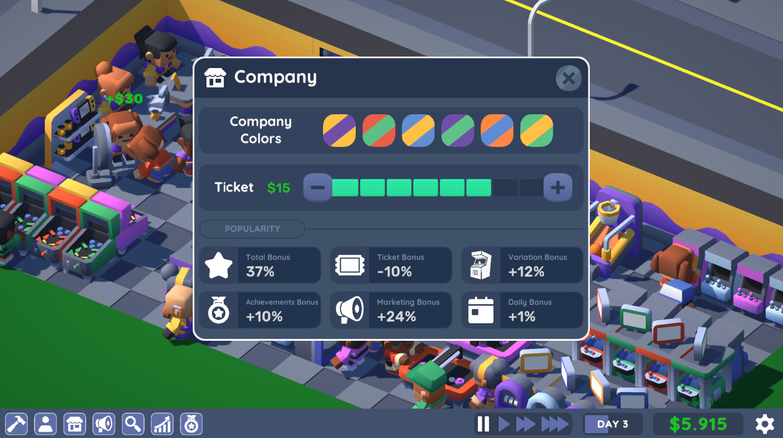 Arcade Empire Tycoon screenshot 5
