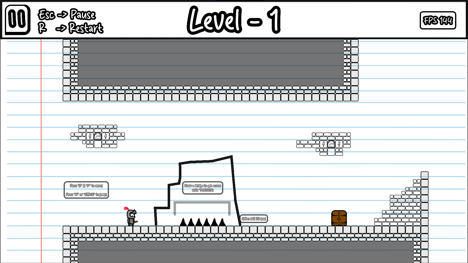 Doodle Knight screenshot 1