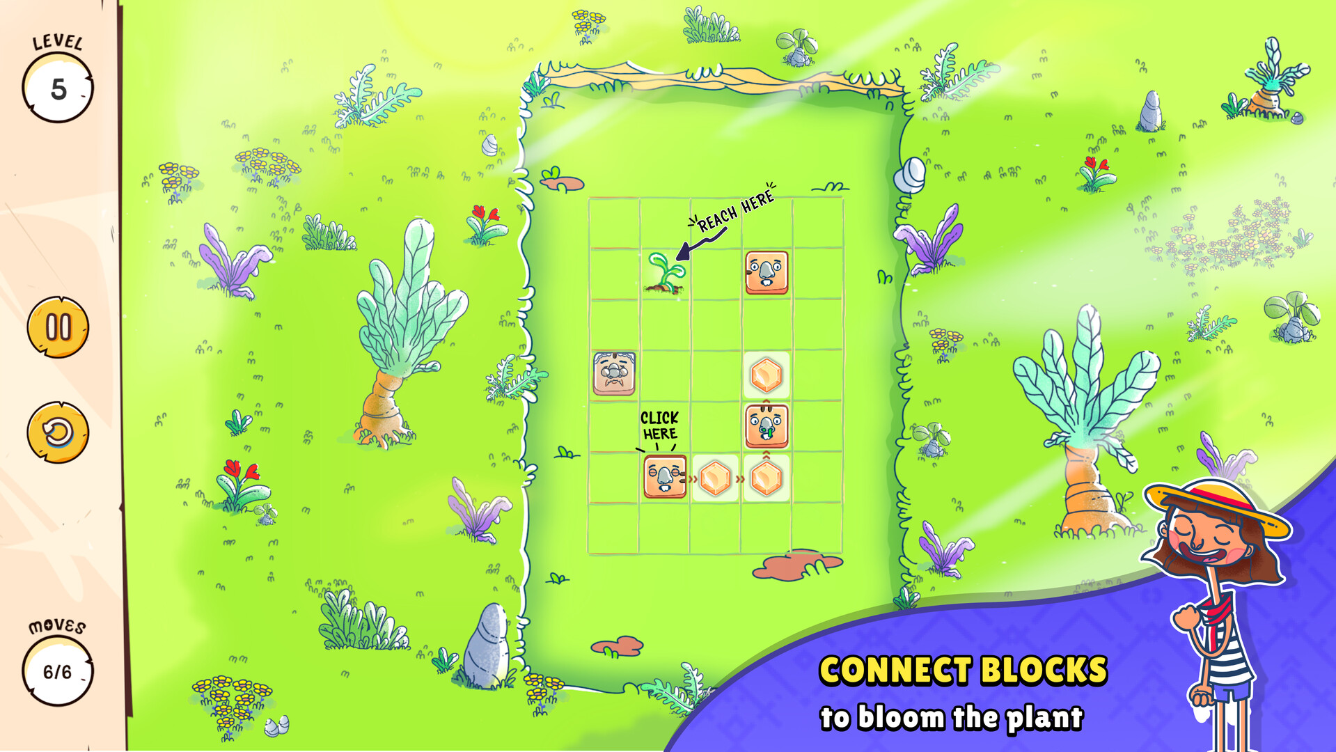 Bloom - a puzzle adventure screenshot 1