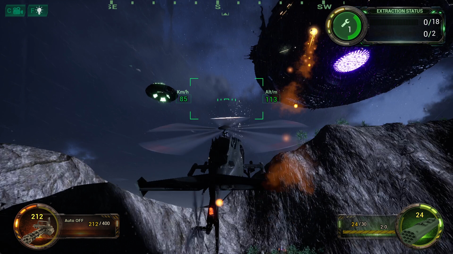 Other World Strike: Helicopter Rescue screenshot 10