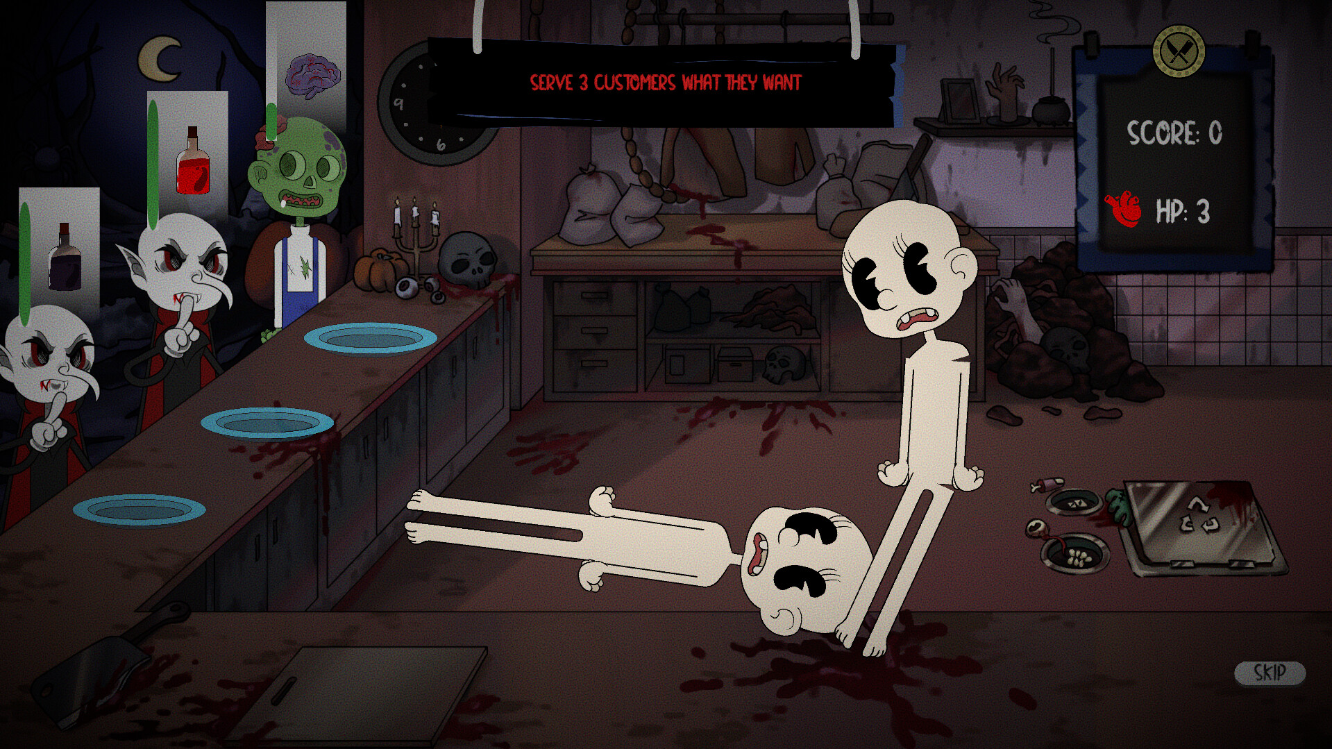 Slice, Suffer, Serve! screenshot 2