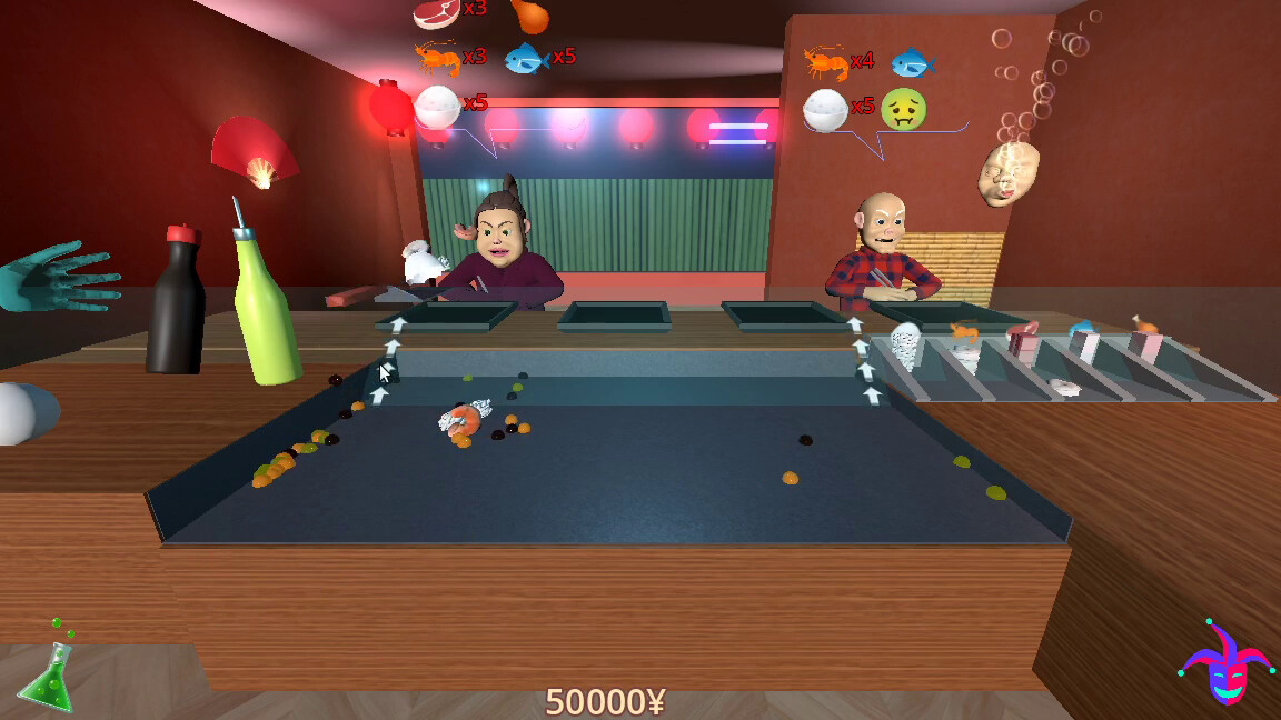 Wacky Teppanyaki - Cooking Chaos screenshot 2