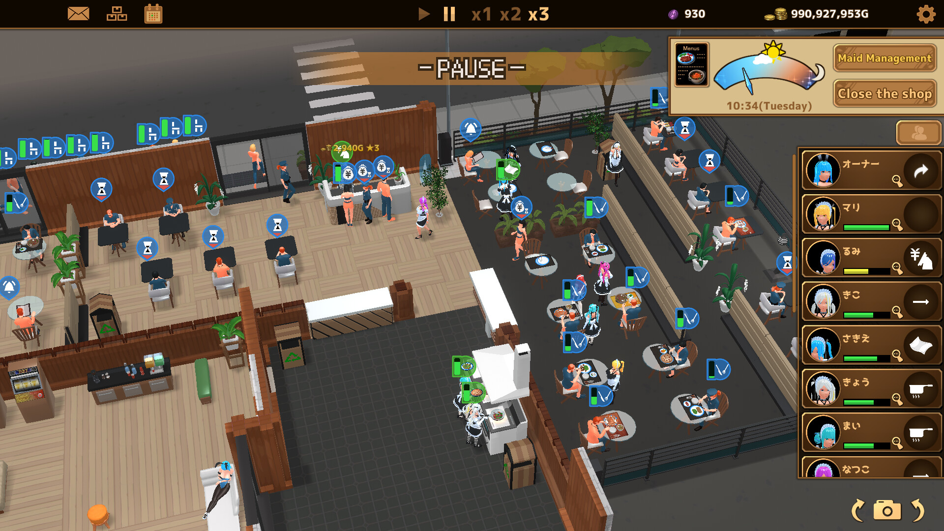 Futanari★Coffee shop screenshot 9