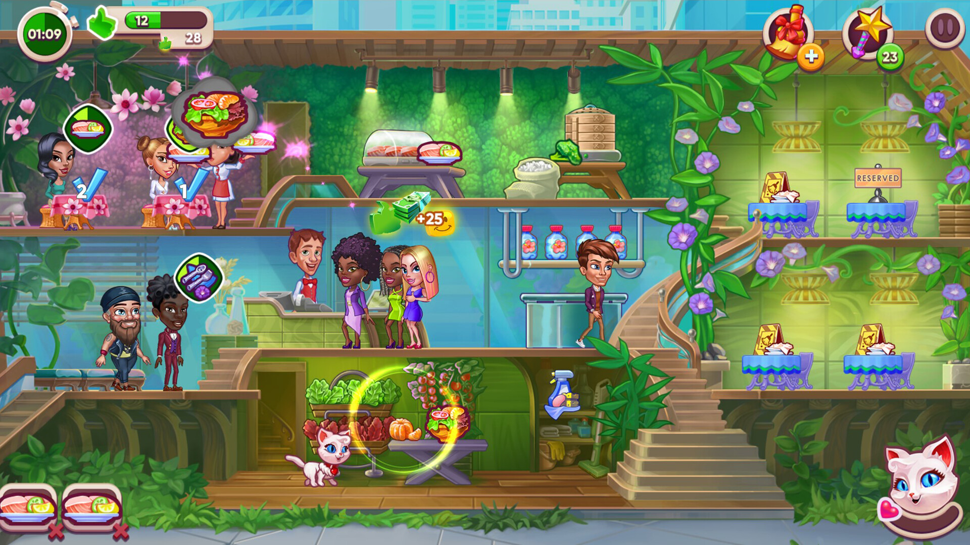 Cafe Dash: Cooking, Diner Game screenshot 4
