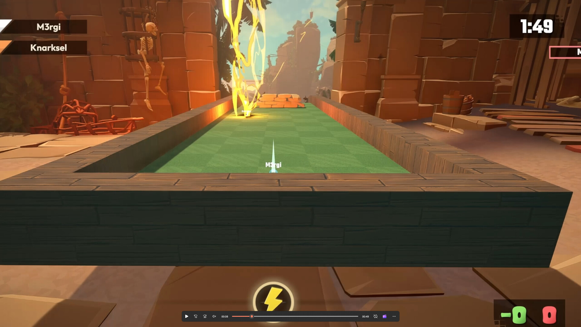 Ultimate Golf Battle screenshot 1