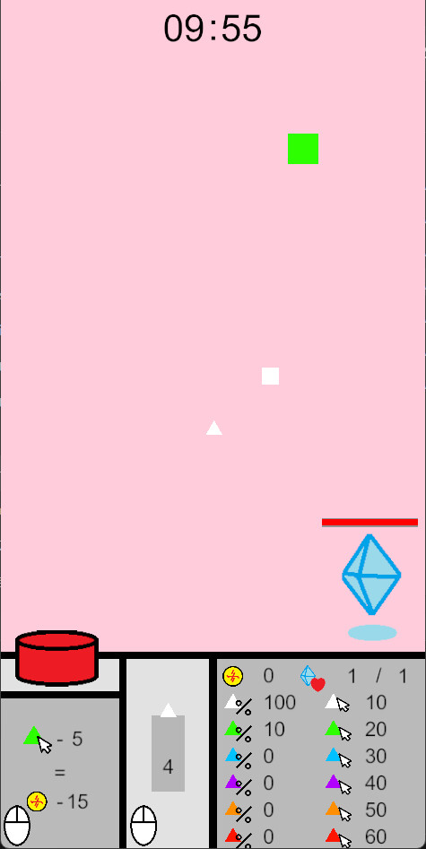 Button Game: 10 Minutes War screenshot 1
