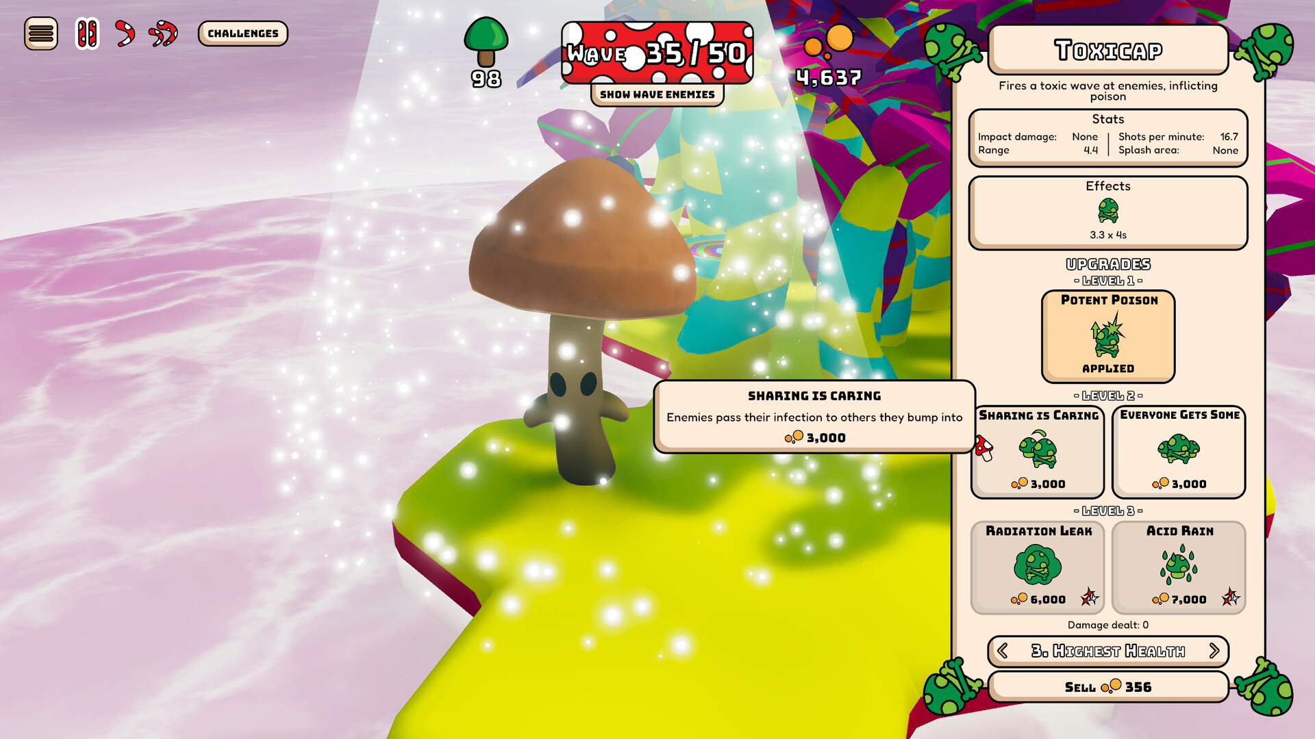 Shrooms! Tower Defence screenshot 6