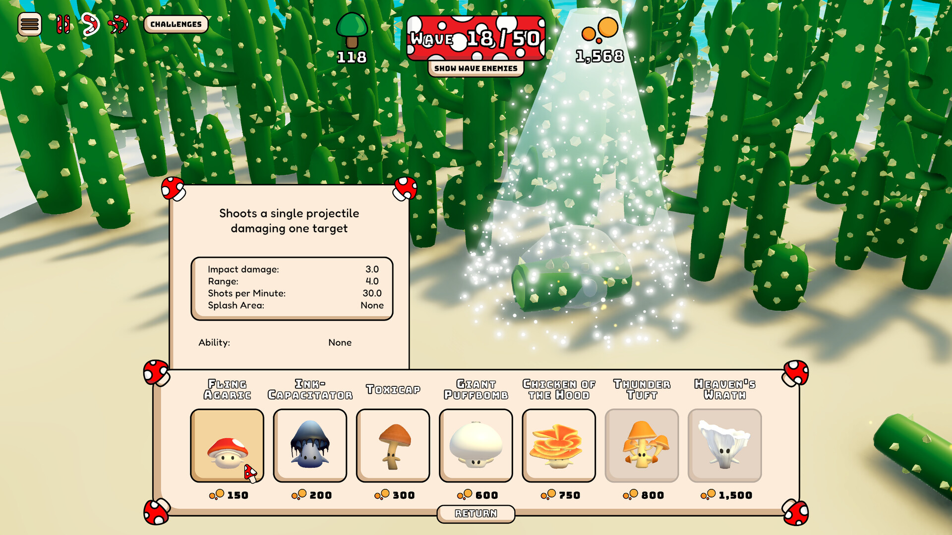 Shrooms! Tower Defence screenshot 5