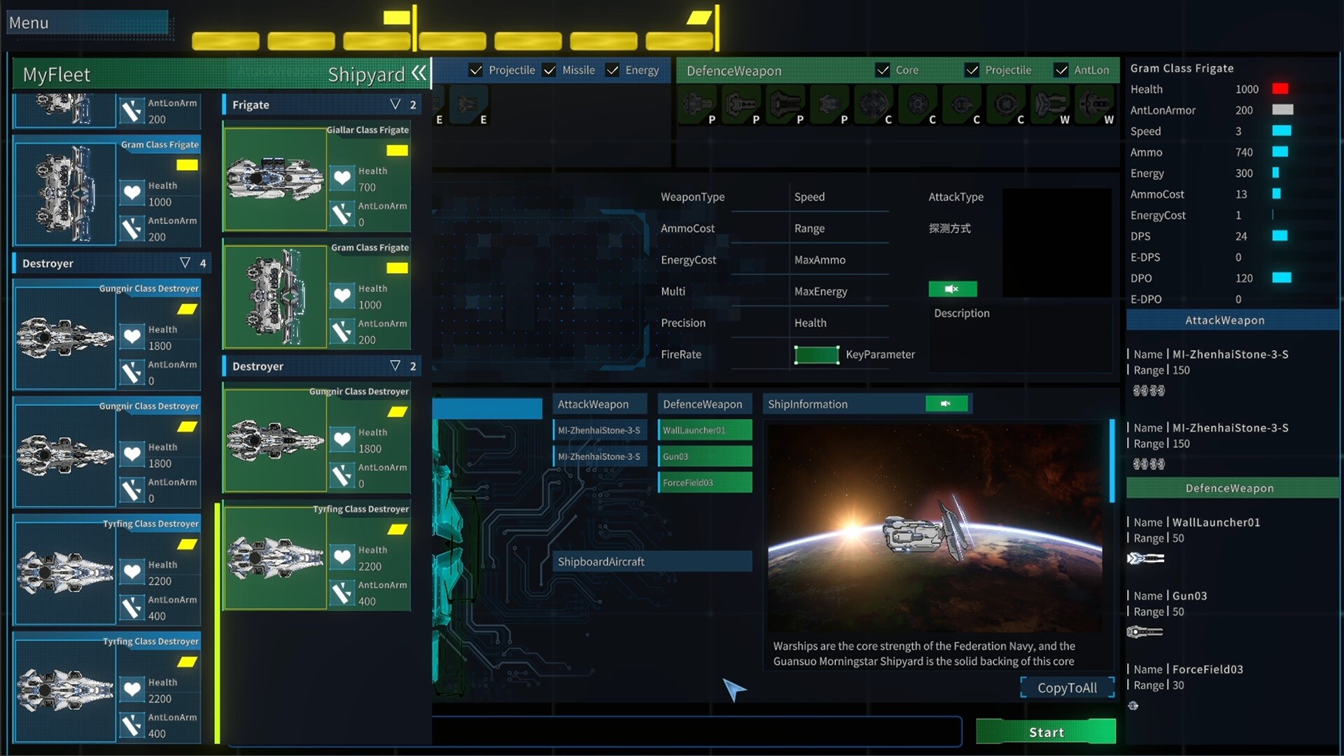 Star Ash Fleet screenshot 2