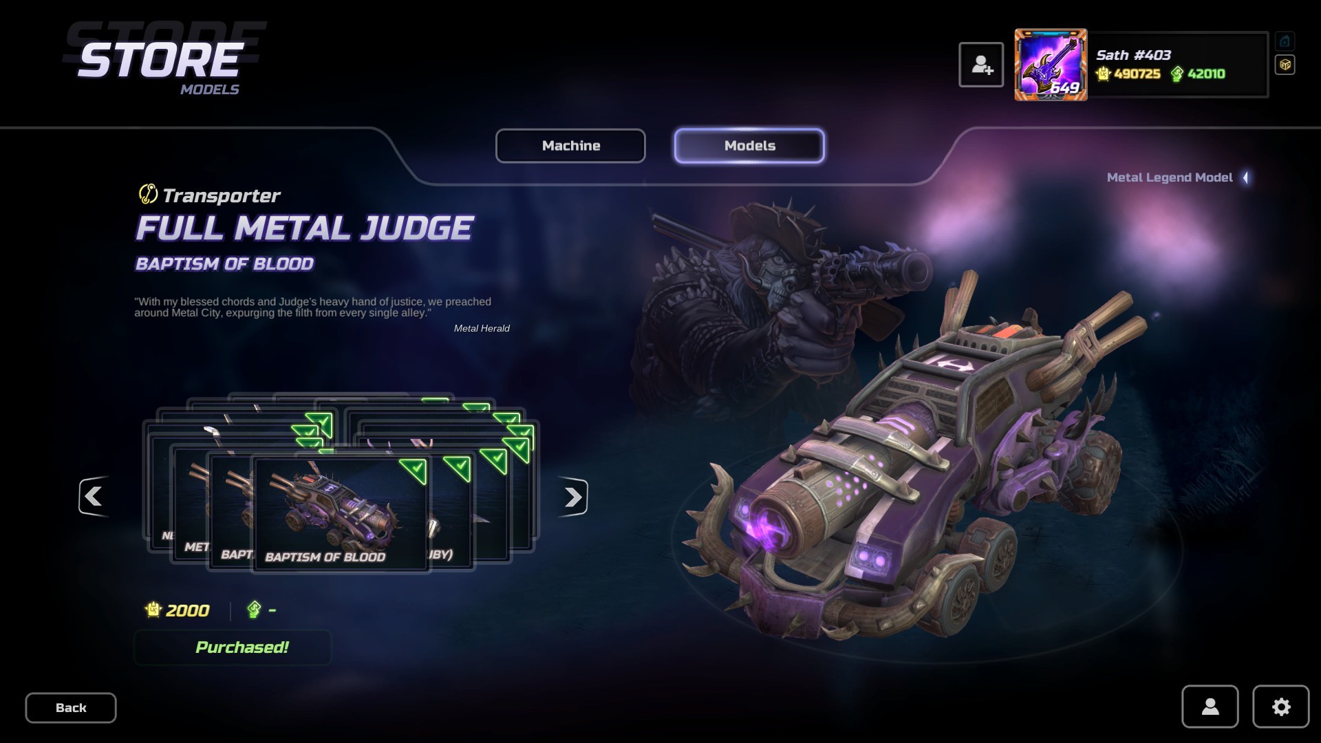 Heavy Metal Machines screenshot 13